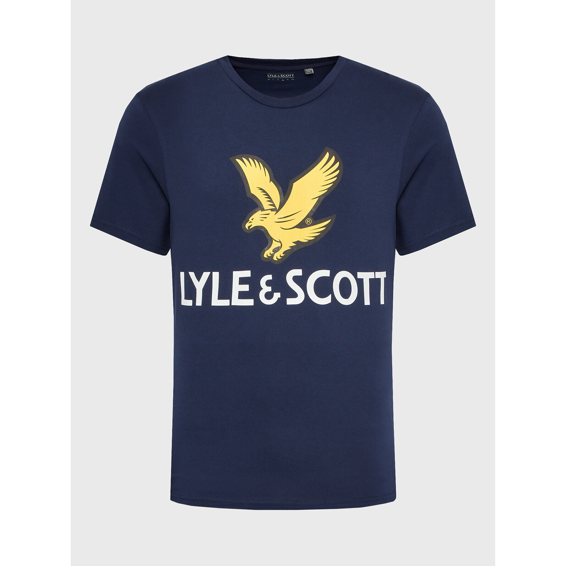 Lyle & Scott Комплект 3 тишърти TS1726V Тъмносин Regular Fit - Pepit.bg