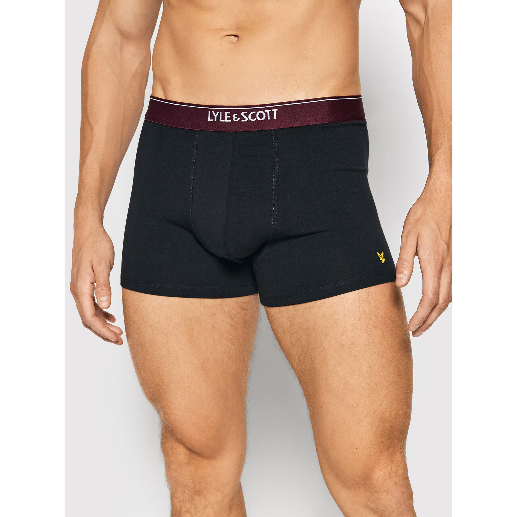 Lyle & Scott Комплект 5 чифта боксери Jackson LS5UW001 Черен - Pepit.bg