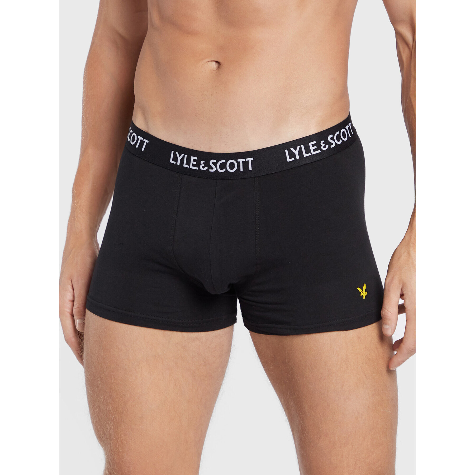 Lyle & Scott Комплект 5 чифта боксери Miller LS5UW005 Черен - Pepit.bg