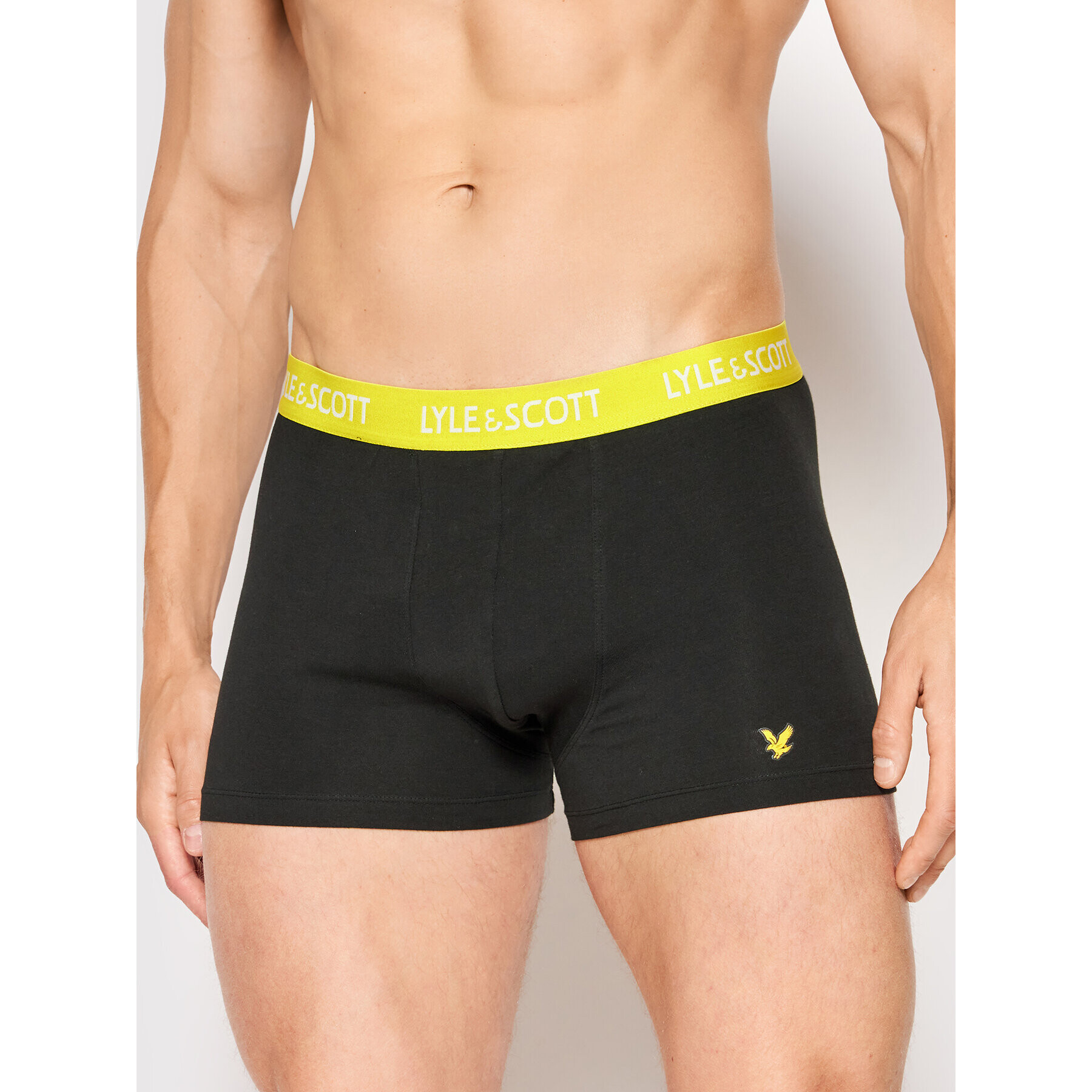 Lyle & Scott Комплект 5 чифта боксери Miller LSSUW005 Черен - Pepit.bg