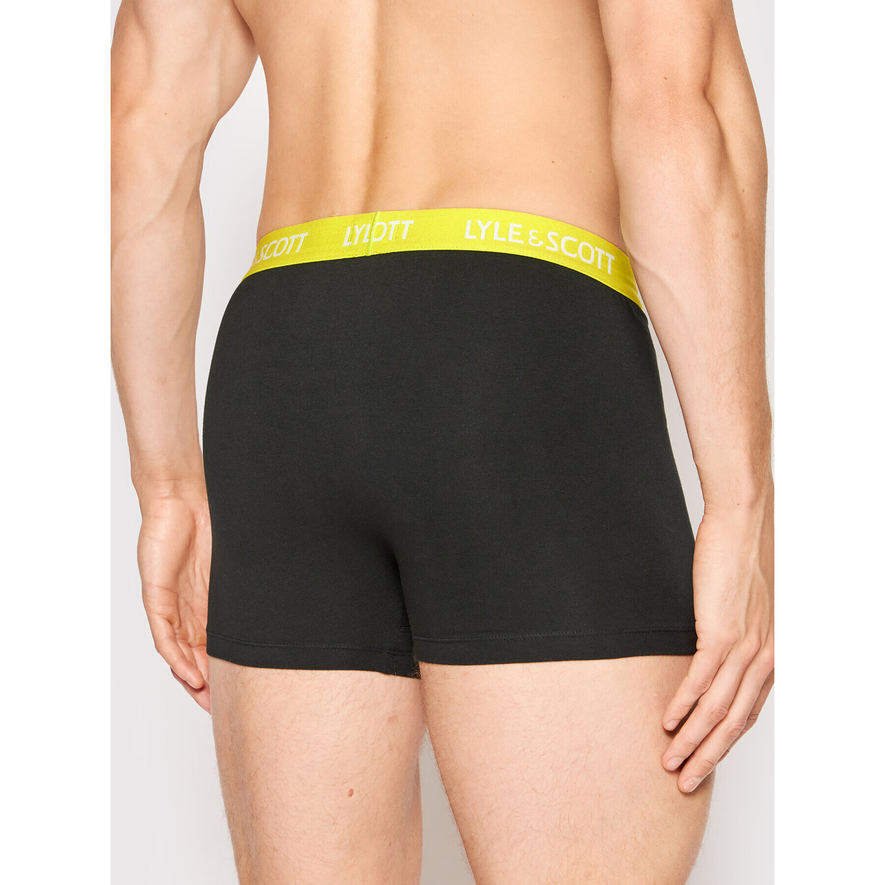 Lyle & Scott Комплект 5 чифта боксери Miller LSSUW005 Черен - Pepit.bg
