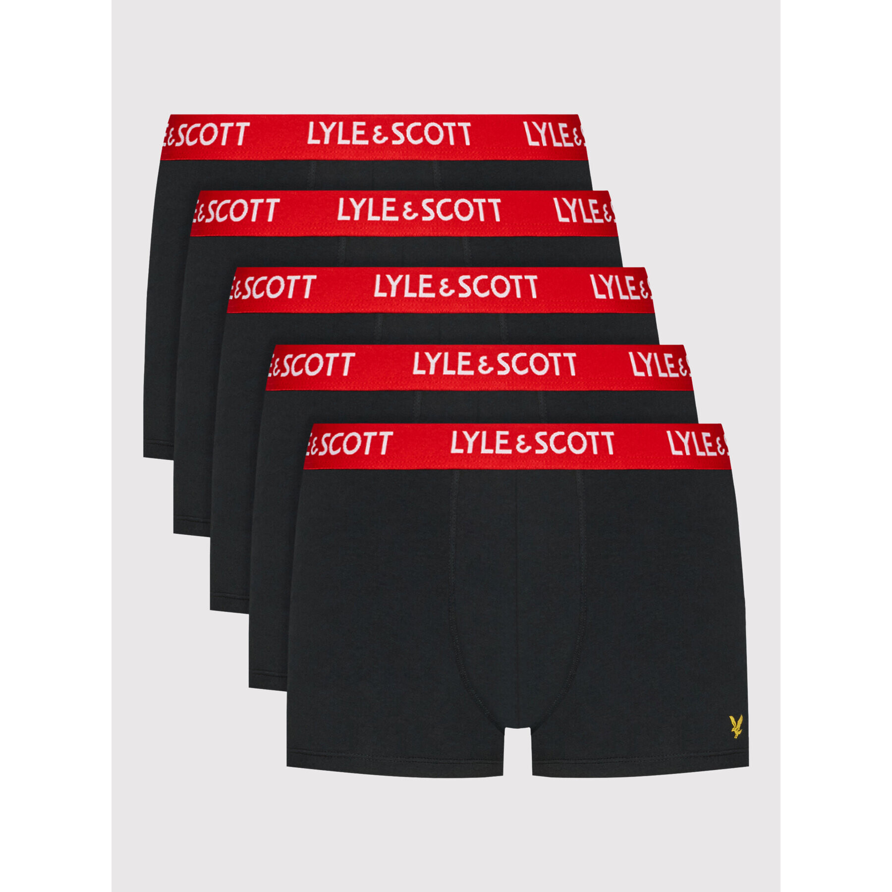 Lyle & Scott Комплект бельо Booker LSUWGFT007 Черен - Pepit.bg