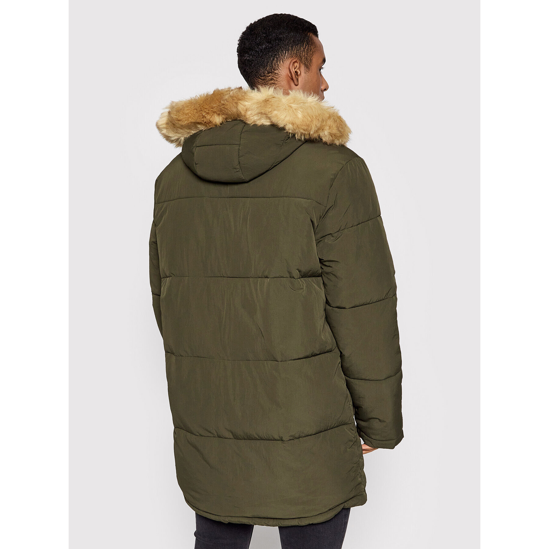 Lyle & Scott Парка Heavyweight Longline JK1320V Зелен Regular Fit - Pepit.bg