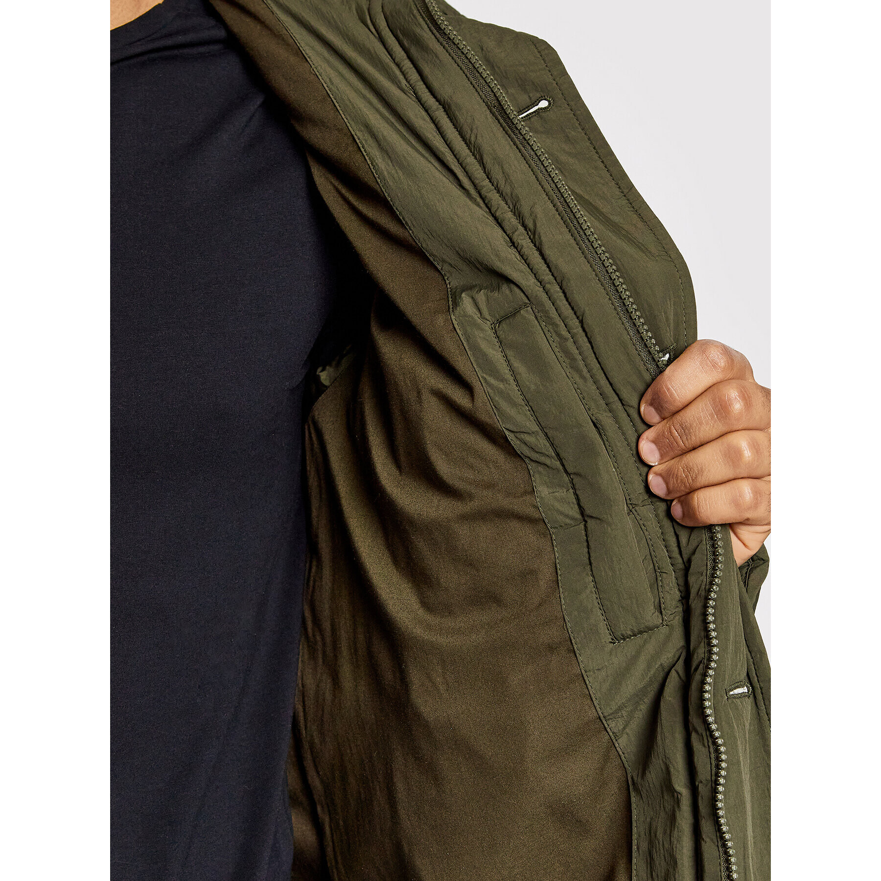 Lyle & Scott Парка Heavyweight Longline JK1320V Зелен Regular Fit - Pepit.bg