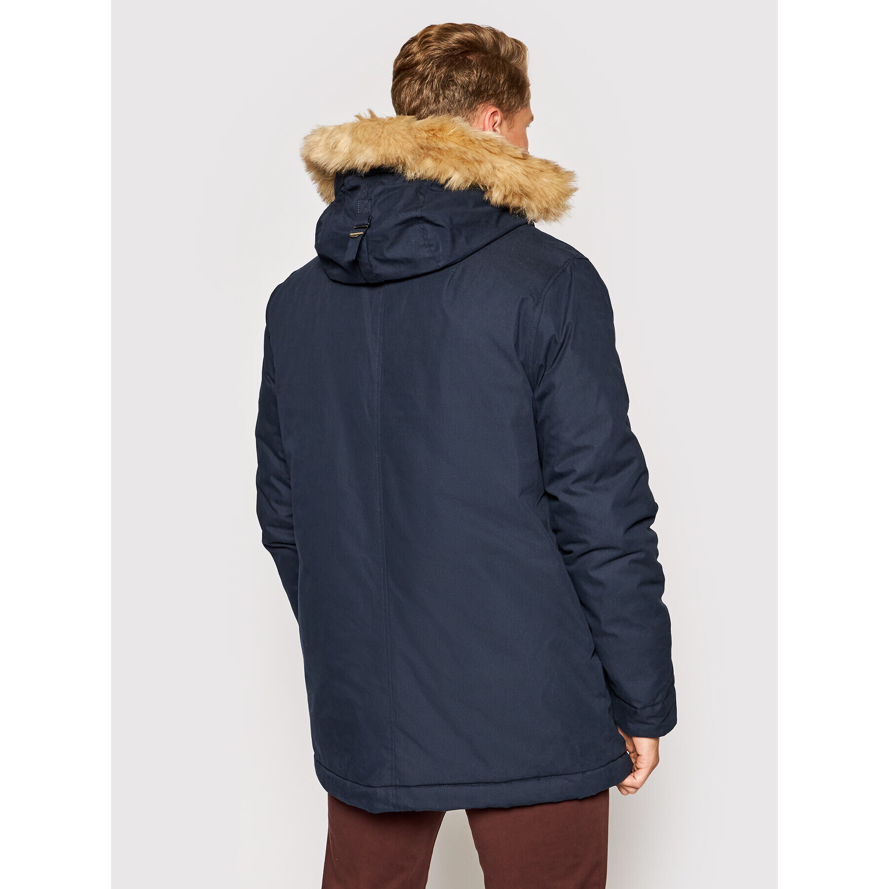 Lyle & Scott Парка JK1536V Тъмносин Regular Fit - Pepit.bg