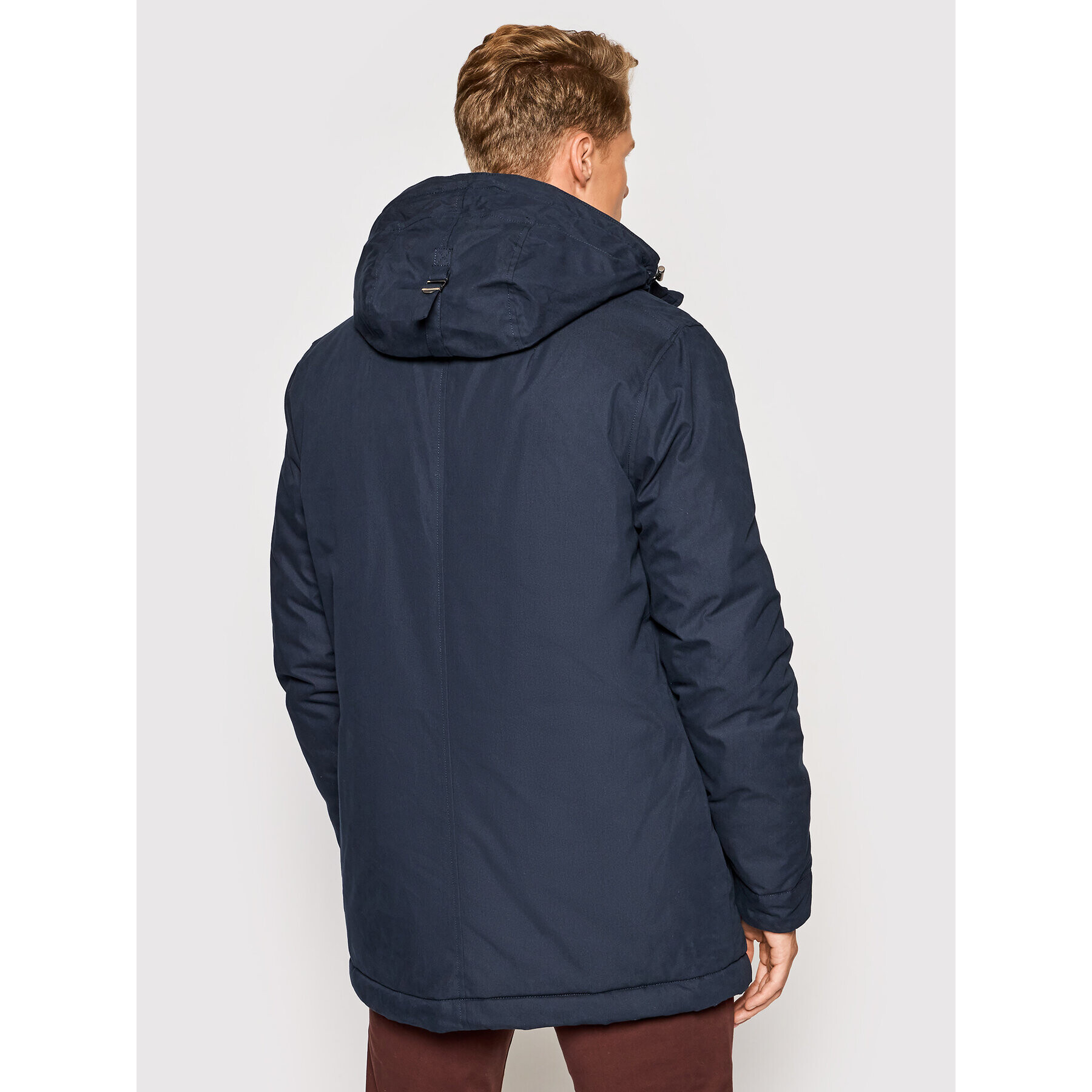 Lyle & Scott Парка JK1536V Тъмносин Regular Fit - Pepit.bg