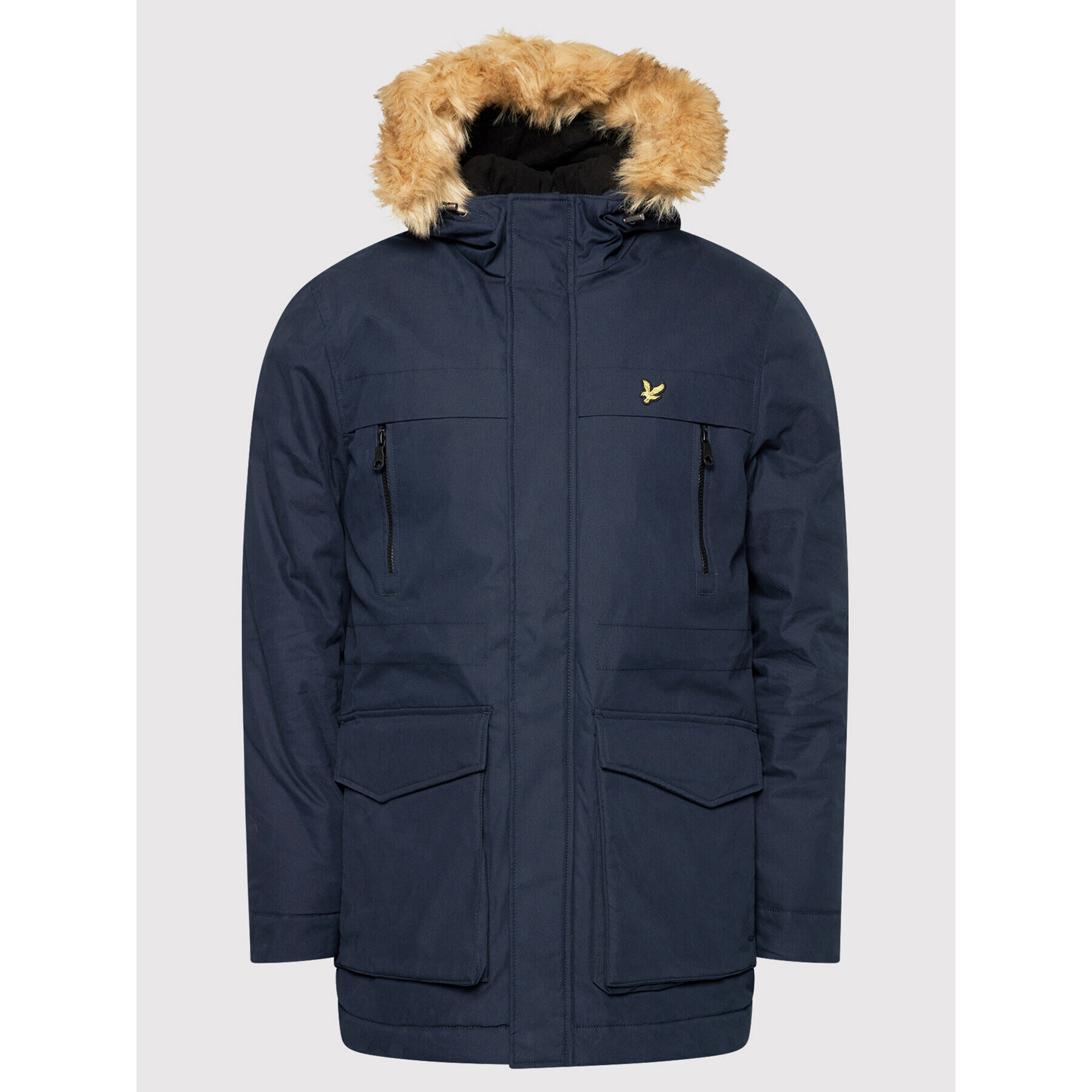 Lyle & Scott Парка JK1536V Тъмносин Regular Fit - Pepit.bg