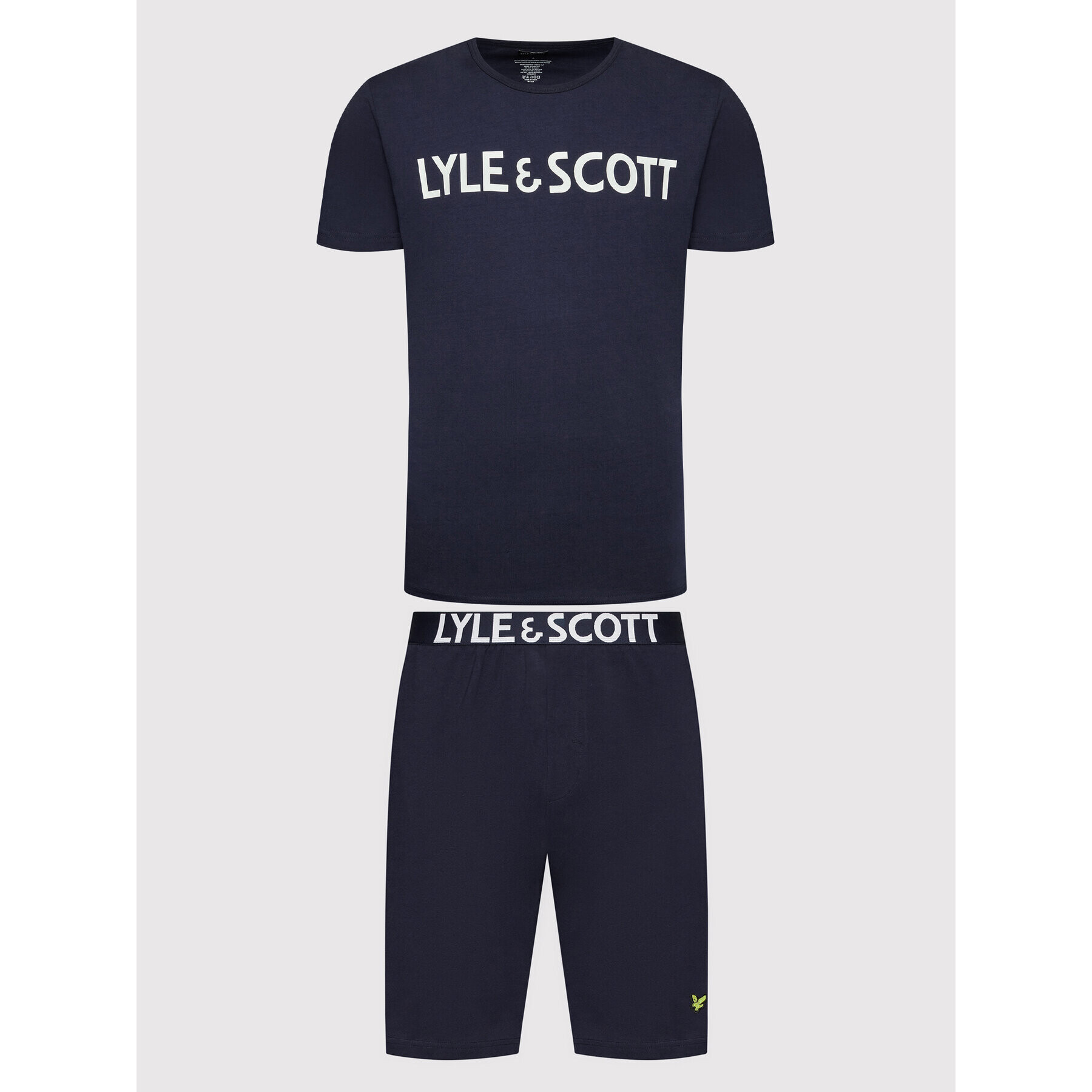 Lyle & Scott Пижама Anton LSLSET971 Тъмносин Regular Fit - Pepit.bg