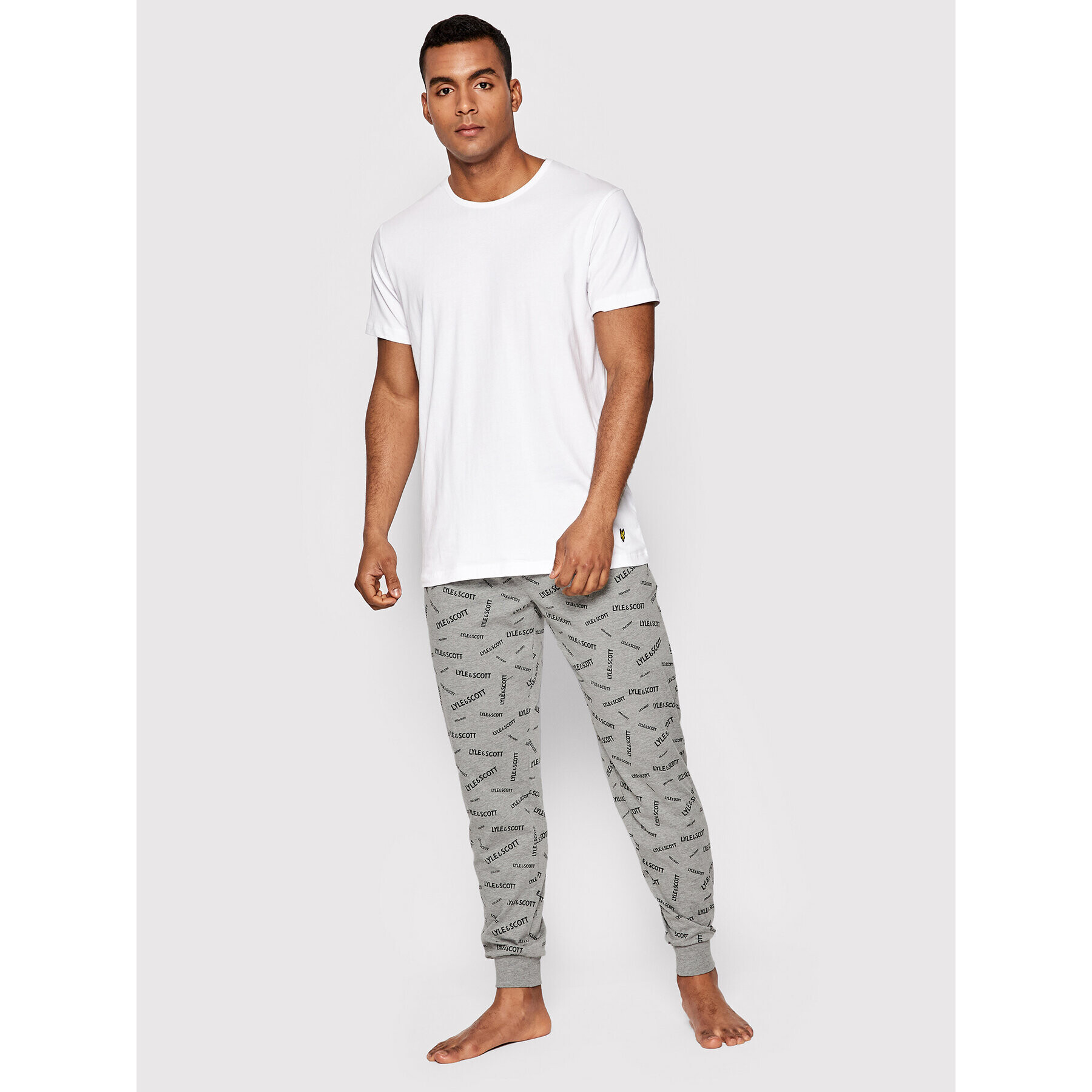 Lyle & Scott Пижама Blaine LSLSSET936 Цветен Regular Fit - Pepit.bg
