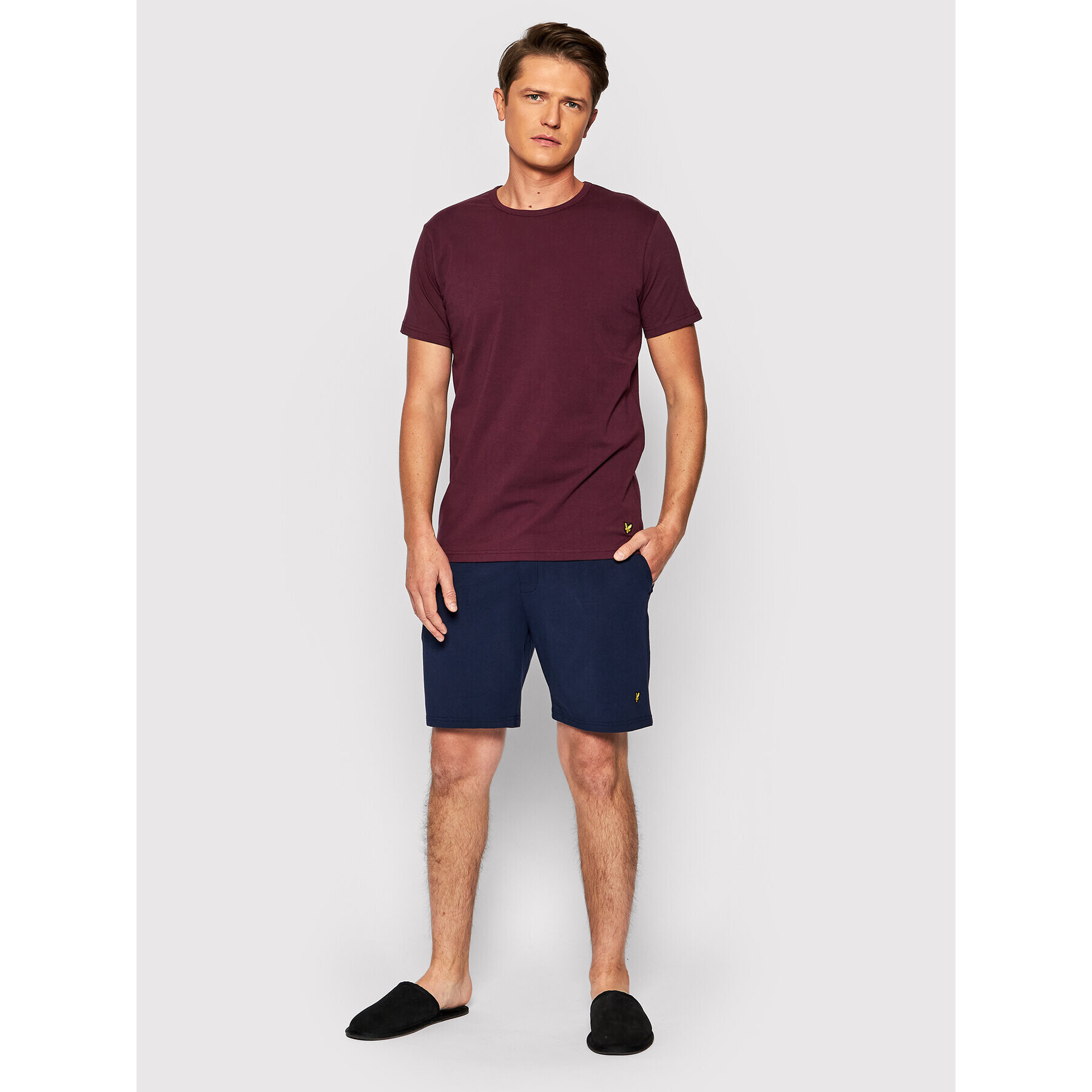 Lyle & Scott Пижама Charlie LSLSET900 Цветен Regular Fit - Pepit.bg