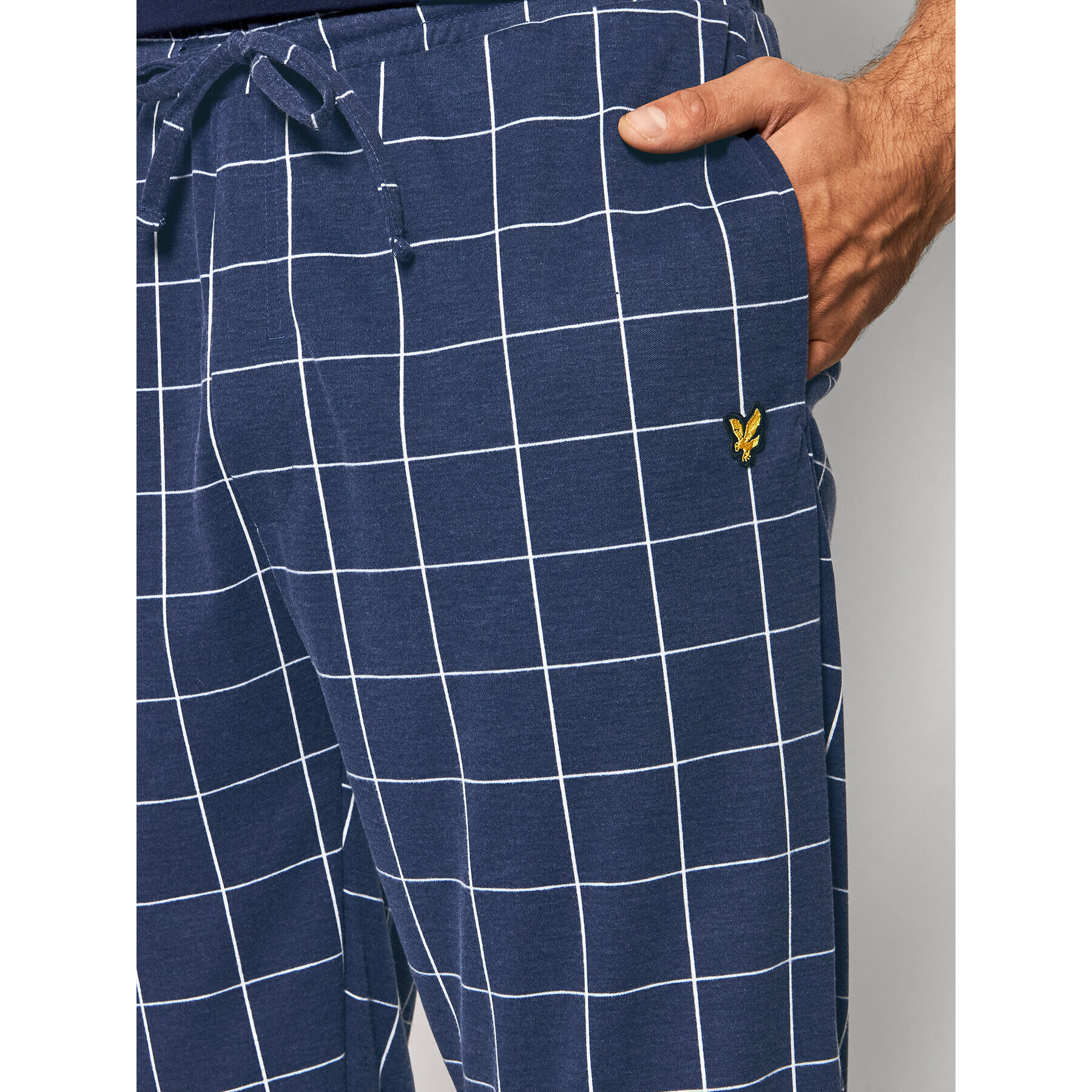 Lyle & Scott Пижама Dominic LSLSET947 Тъмносин - Pepit.bg