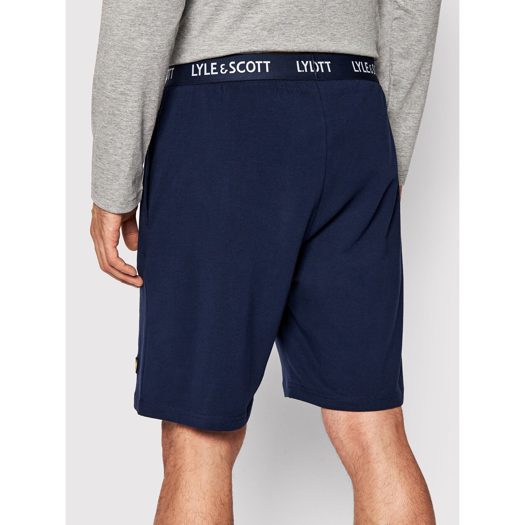 Lyle & Scott Пижама Hugo LSLSET921 Сив - Pepit.bg