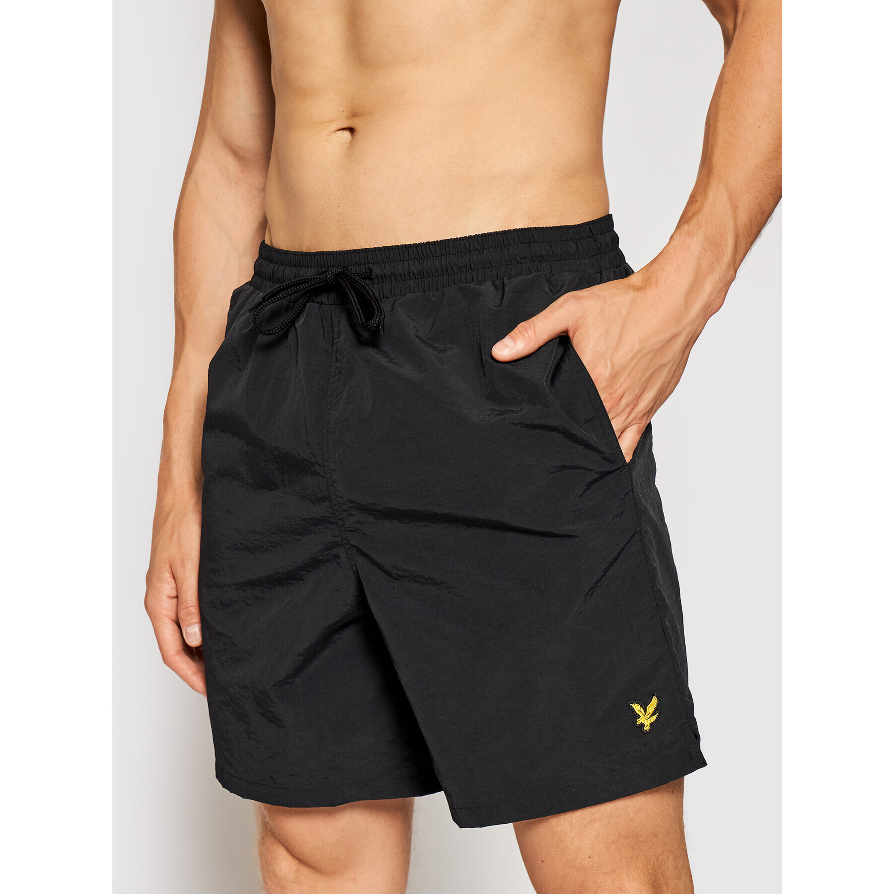 Lyle & Scott Плувни шорти SH1204V Черен Regular Fit - Pepit.bg