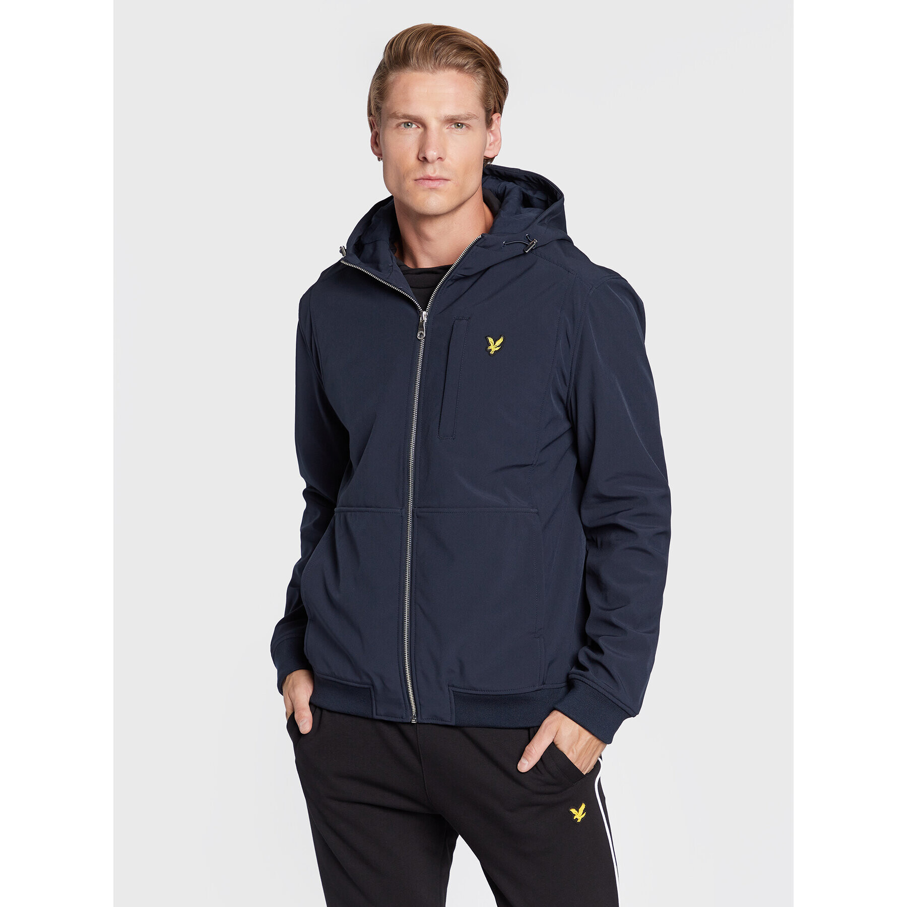 Lyle & Scott Преходно яке JK1424V Тъмносин Regular Fit - Pepit.bg