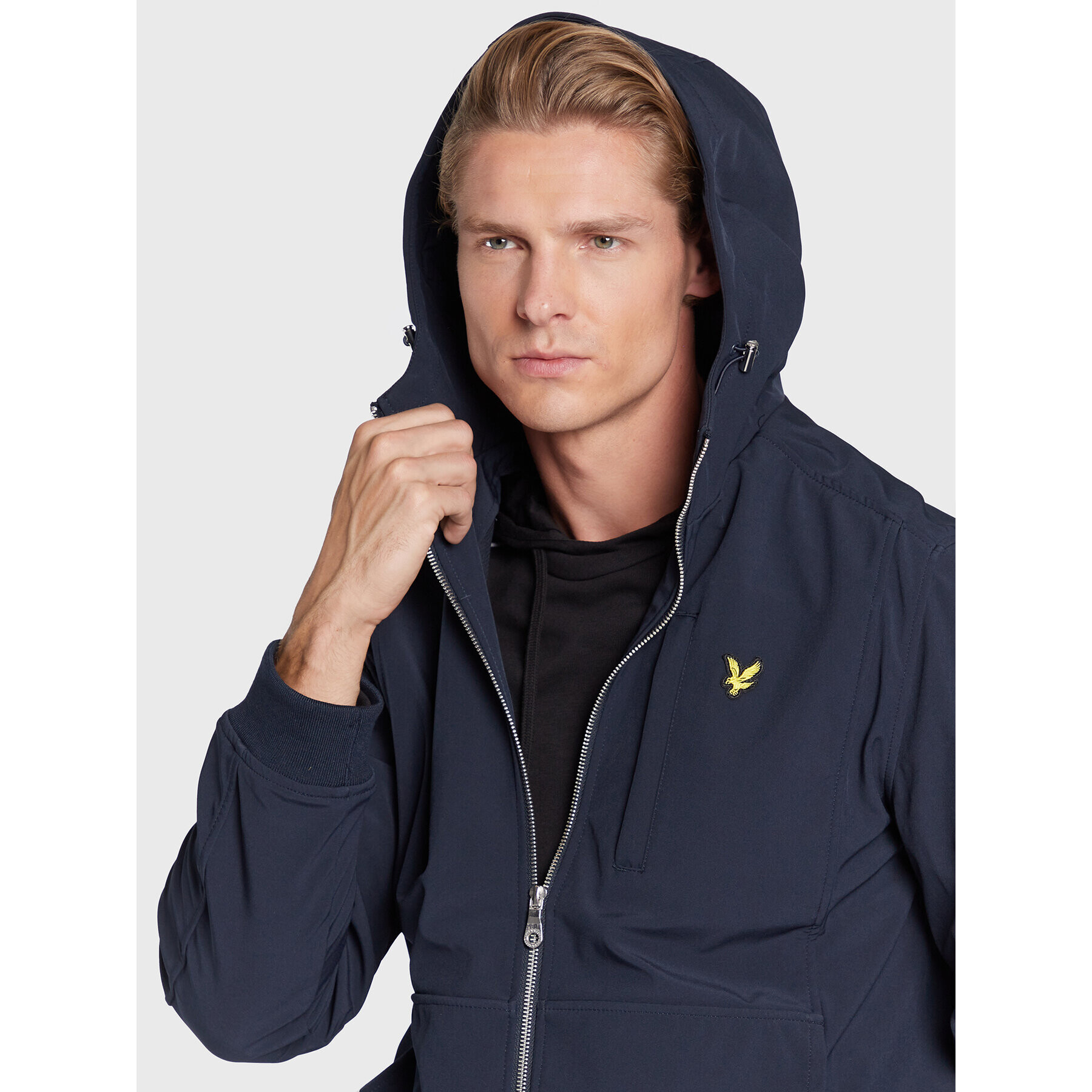 Lyle & Scott Преходно яке JK1424V Тъмносин Regular Fit - Pepit.bg