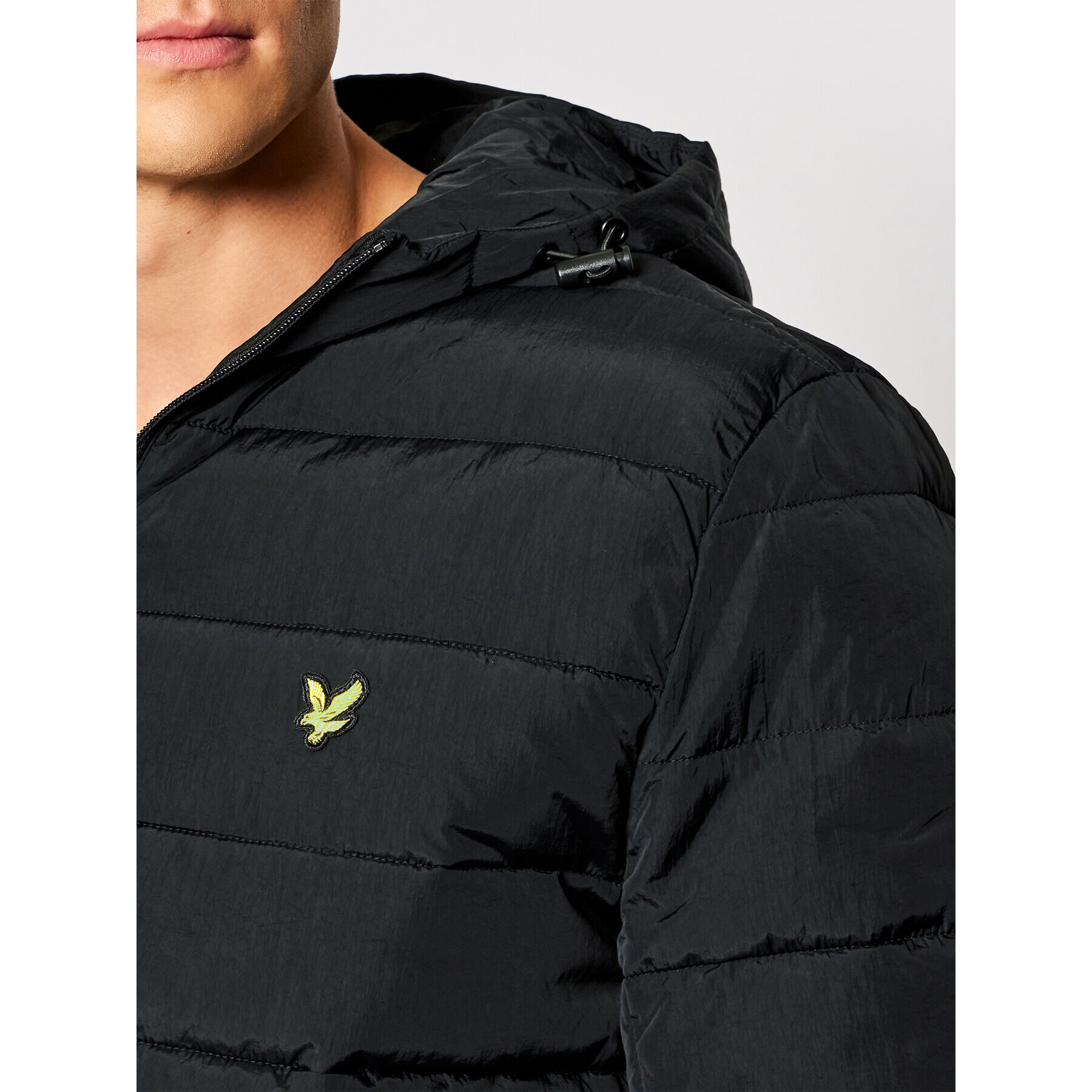 Lyle & Scott Пухено яке JK1546V Черен Regular Fit - Pepit.bg