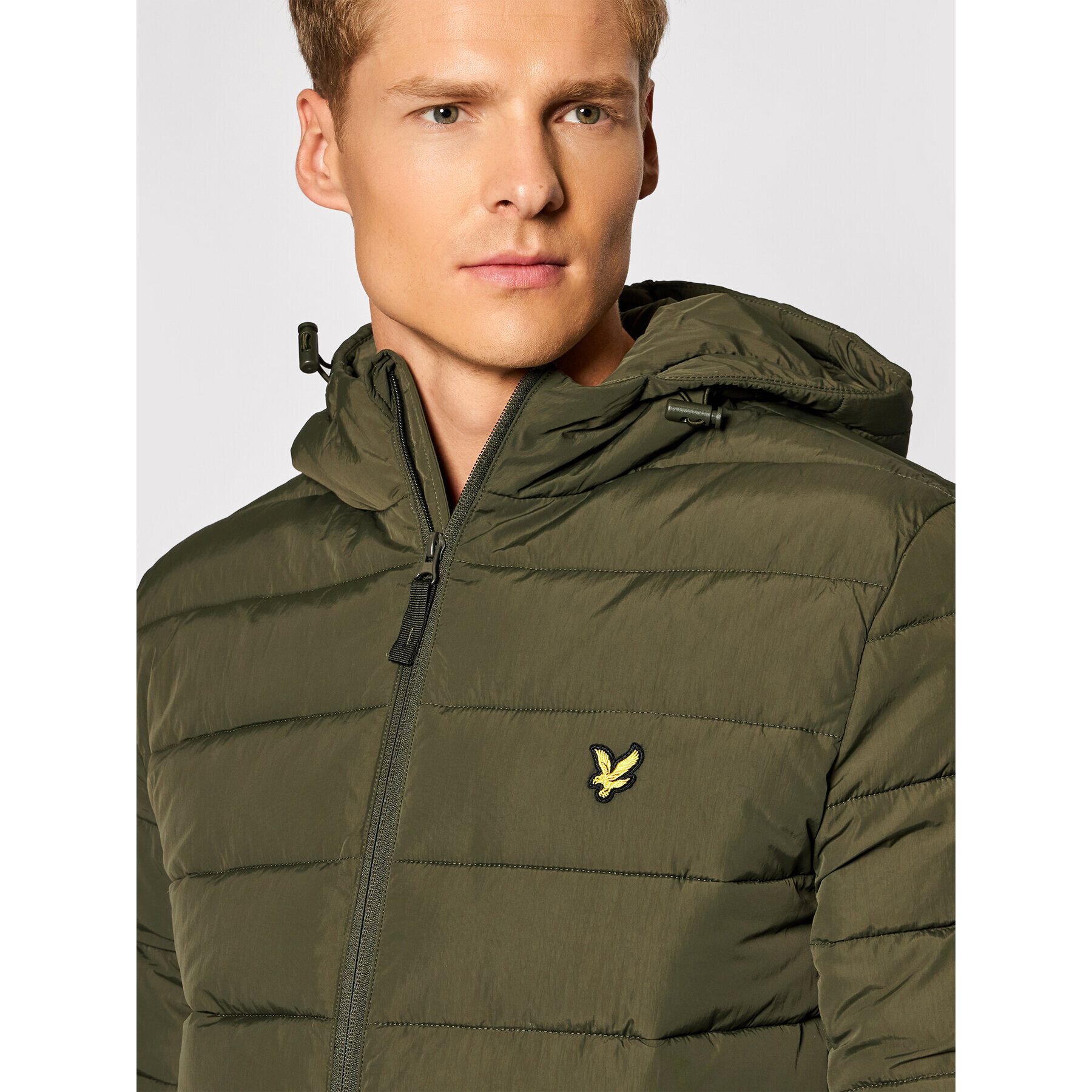 Lyle & Scott Пухено яке JK1546V Зелен Regular Fit - Pepit.bg