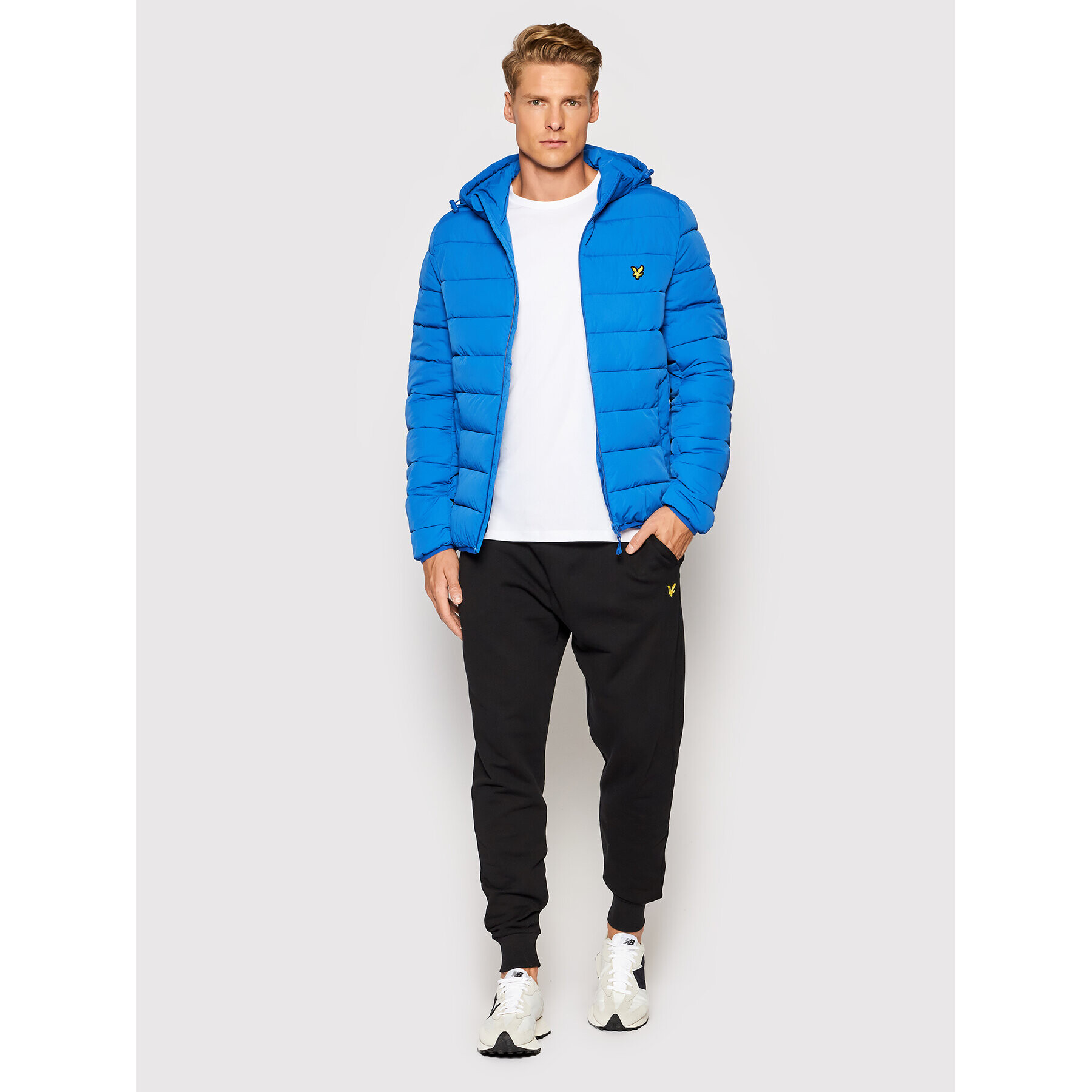 Lyle & Scott Пухено яке Puffer JK1546V Син Regular Fit - Pepit.bg