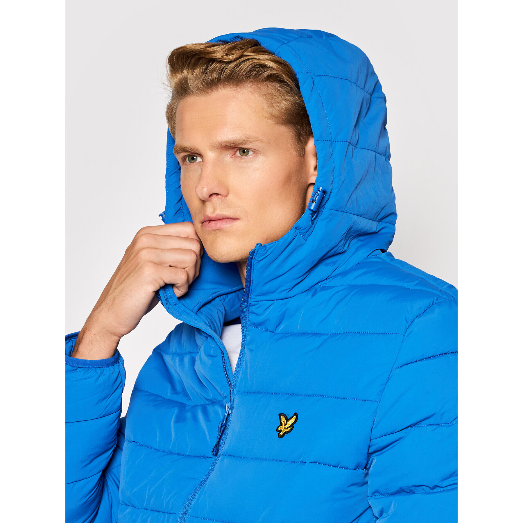 Lyle & Scott Пухено яке Puffer JK1546V Син Regular Fit - Pepit.bg