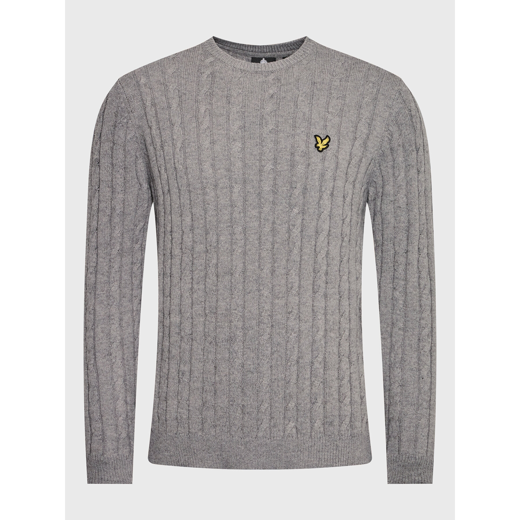 Lyle & Scott Пуловер Cable Jumper KN732V Сив Regular Fit - Pepit.bg