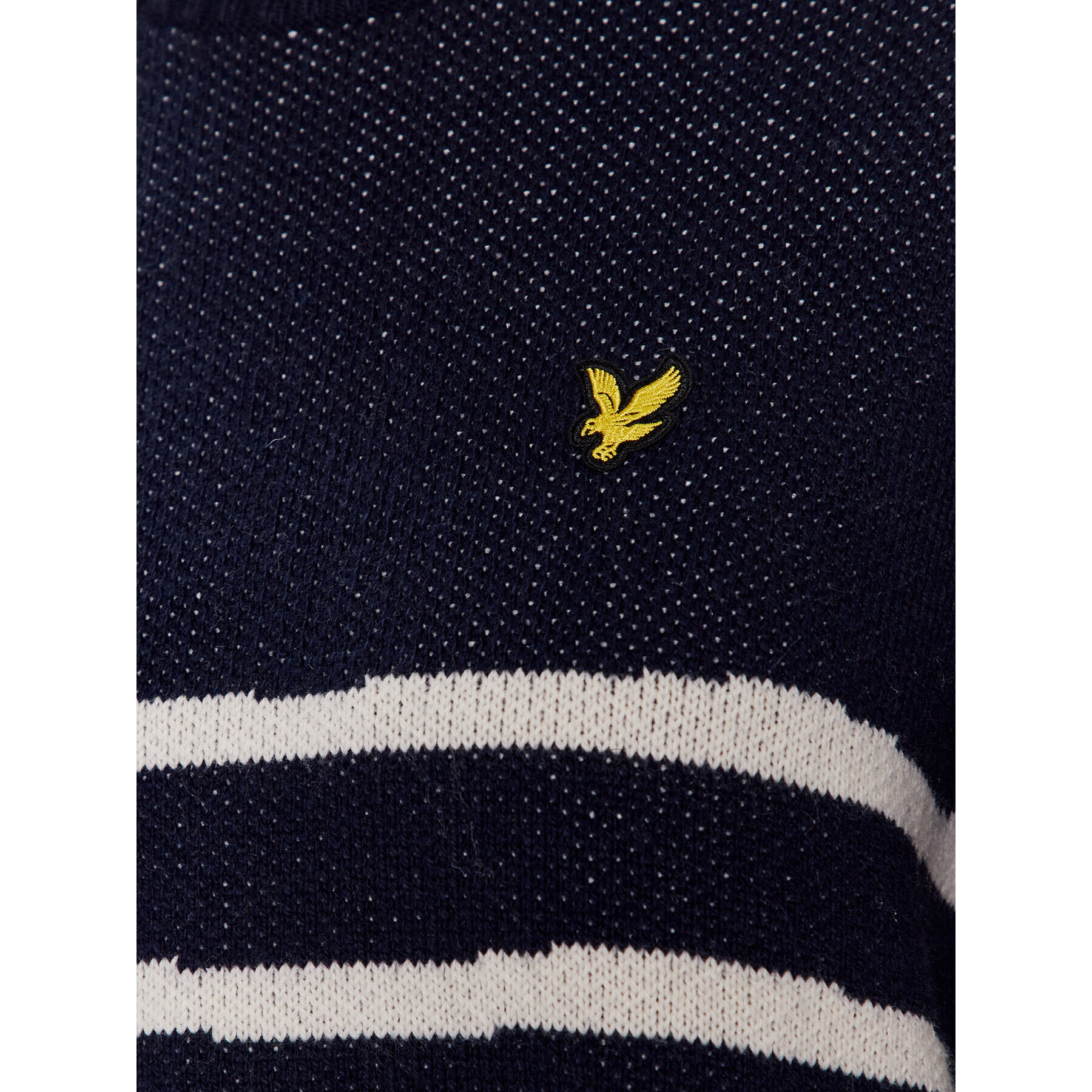 Lyle & Scott Пуловер KNW1802V Тъмносин Regular Fit - Pepit.bg