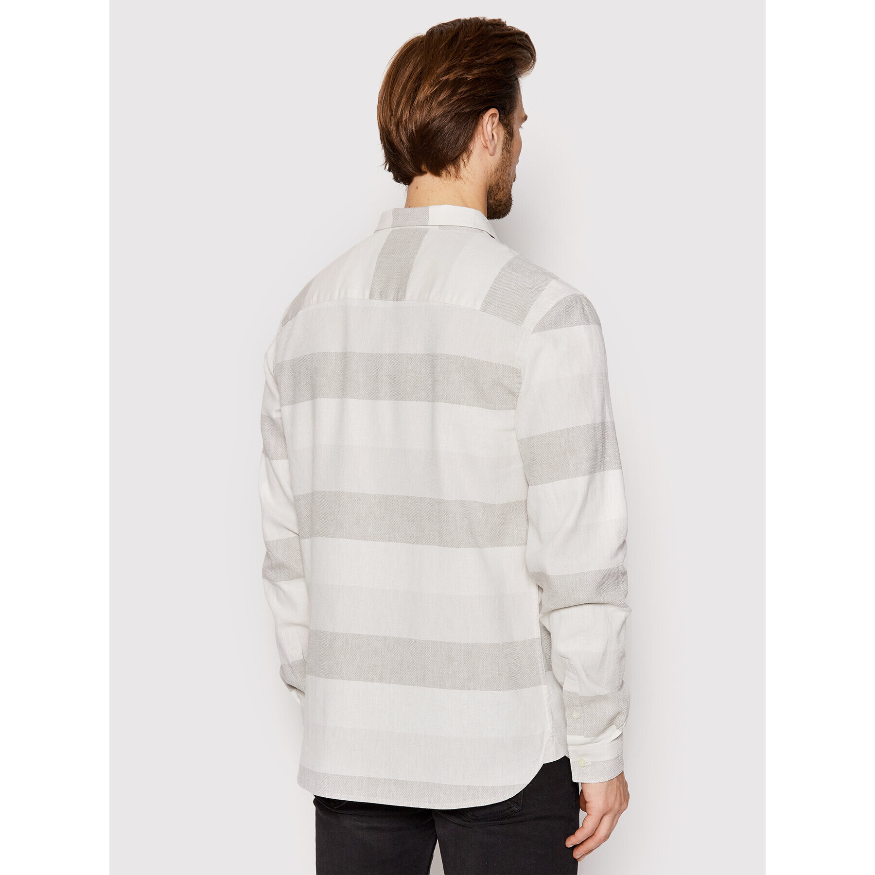 Lyle & Scott Риза Artisinal LW1603V Бял Regular Fit - Pepit.bg