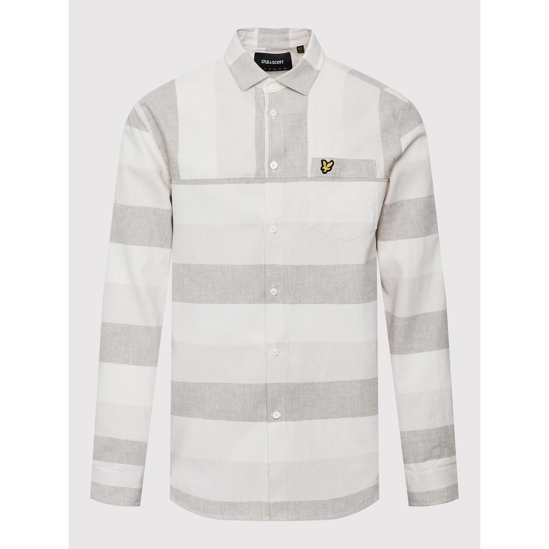 Lyle & Scott Риза Artisinal LW1603V Бял Regular Fit - Pepit.bg