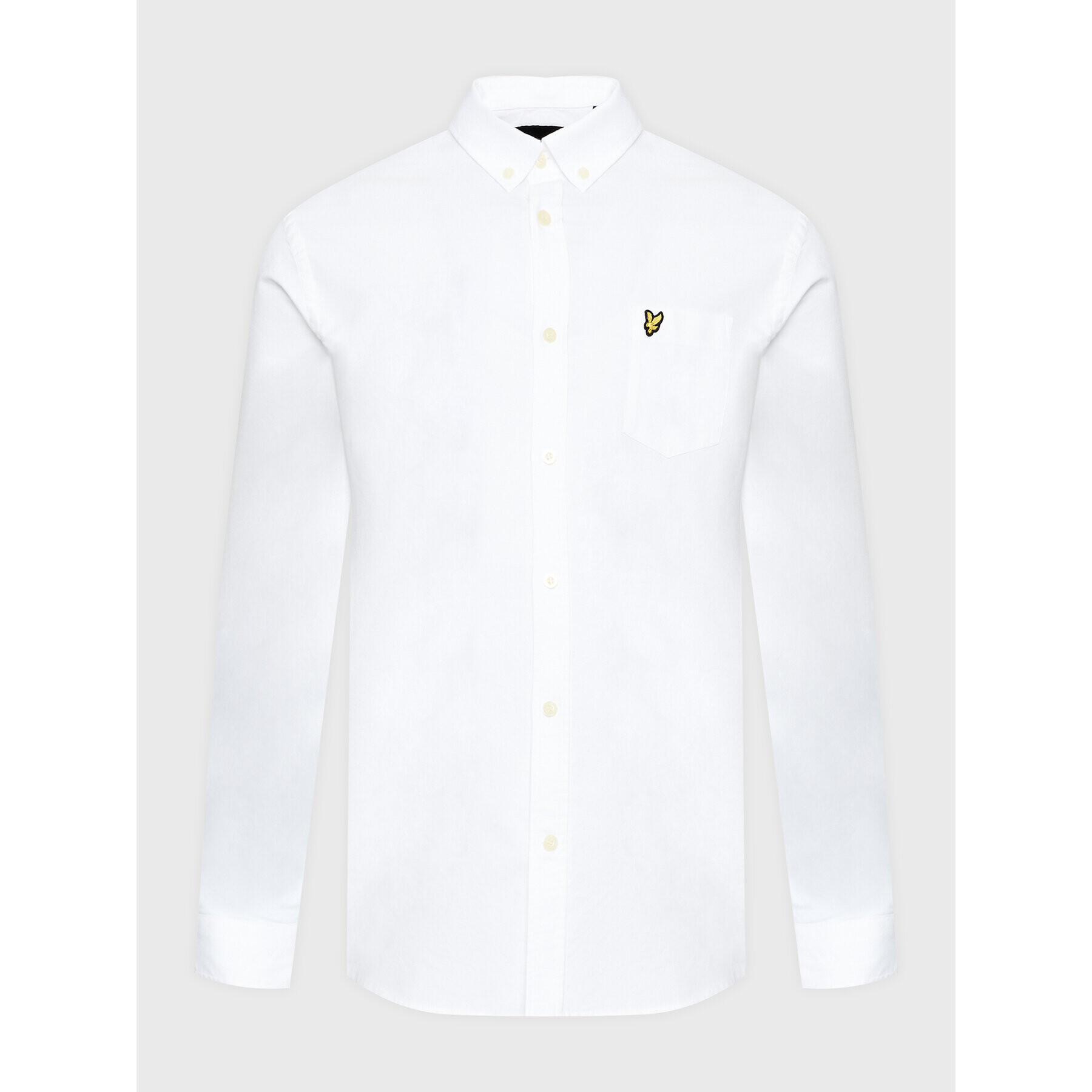 Lyle & Scott Риза Oxford LW1302VOG Бял Regular Fit - Pepit.bg