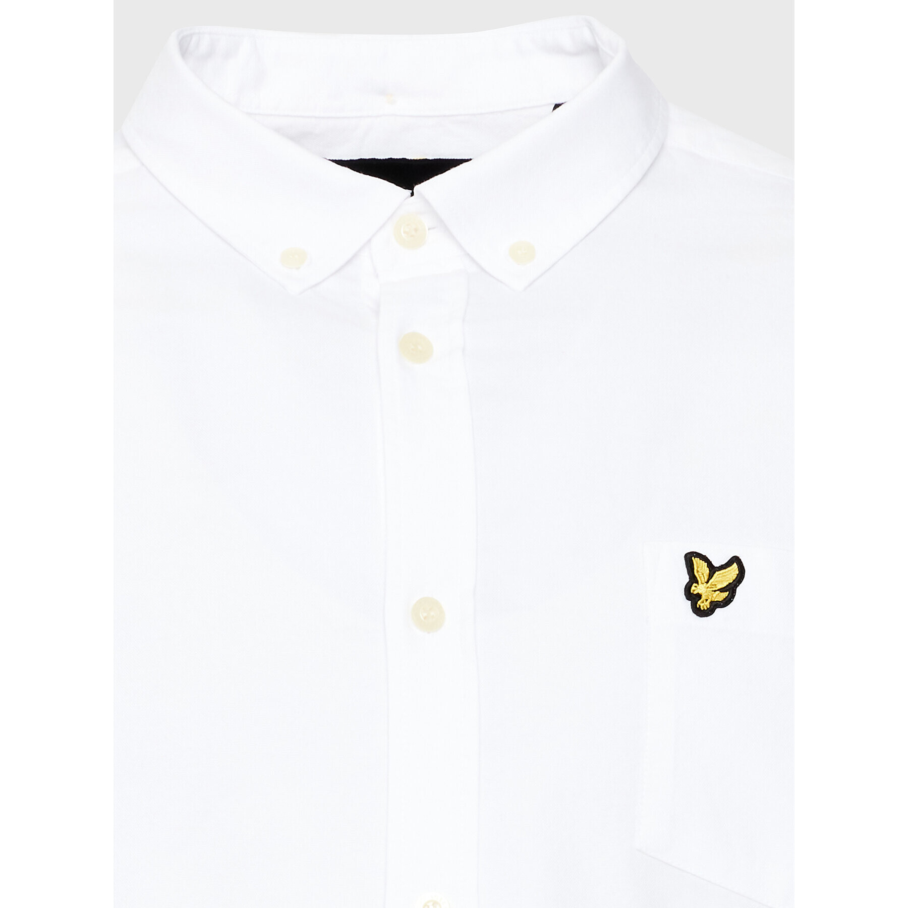 Lyle & Scott Риза Oxford LW1302VOG Бял Regular Fit - Pepit.bg