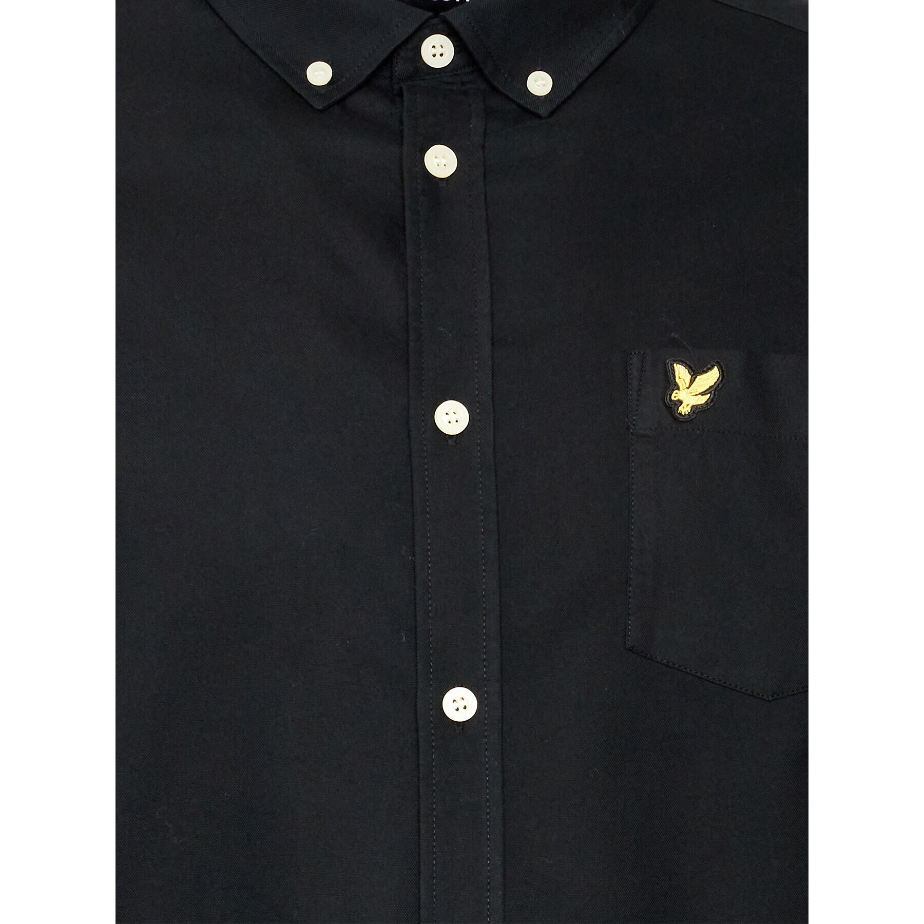 Lyle & Scott Риза Oxford LW1302VOG Черен Regular Fit - Pepit.bg