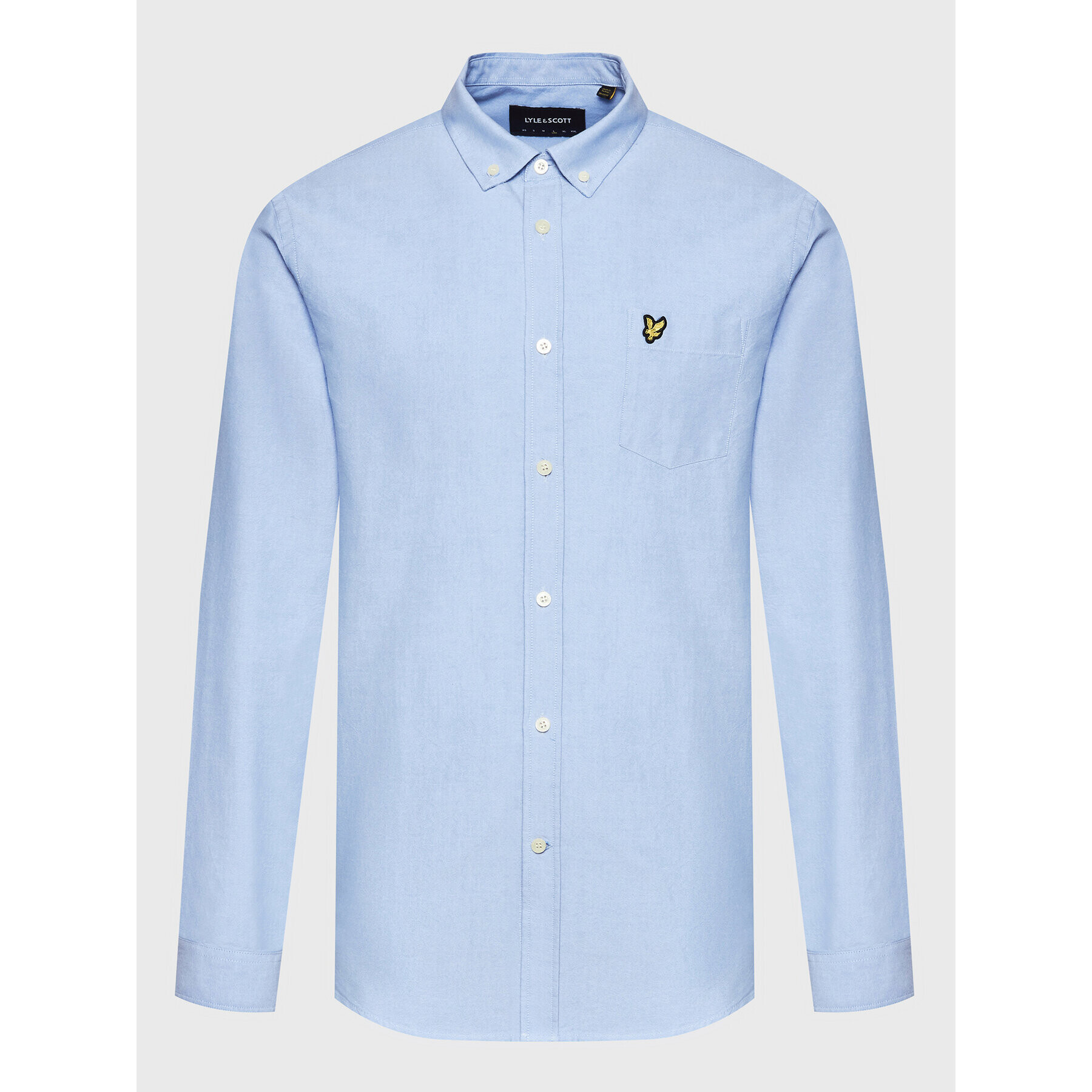 Lyle & Scott Риза Oxford LW1302VOG Син Regular Fit - Pepit.bg