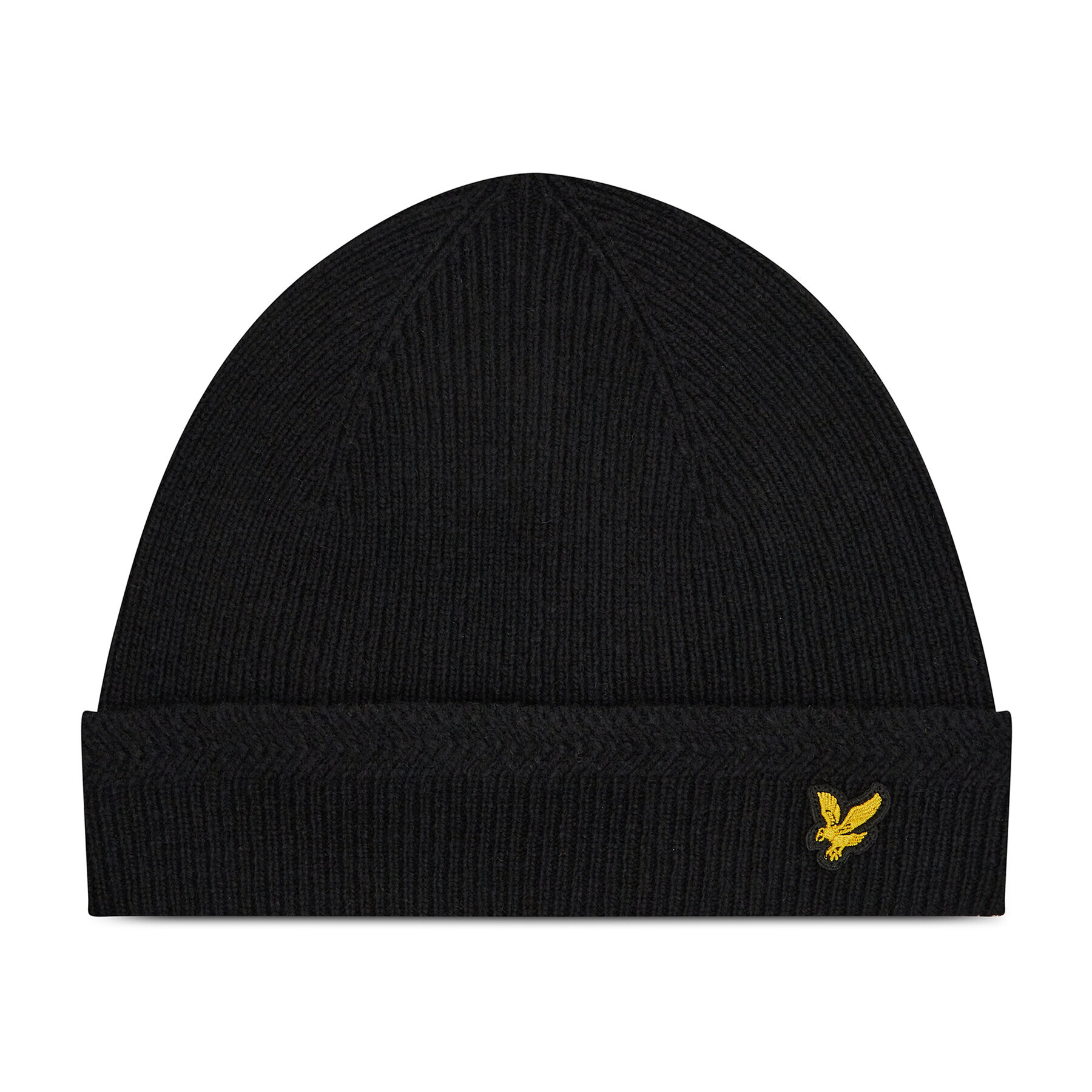 Lyle & Scott Шапка Racket Rib Beanie HE305CL Черен - Pepit.bg