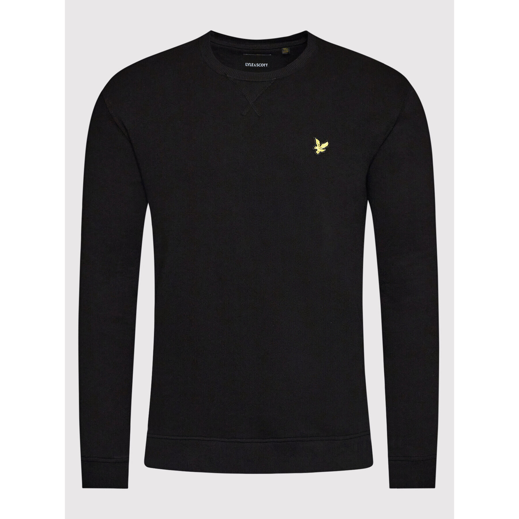 Lyle & Scott Суитшърт Crew Neck ML424VOG Черен Regular Fit - Pepit.bg