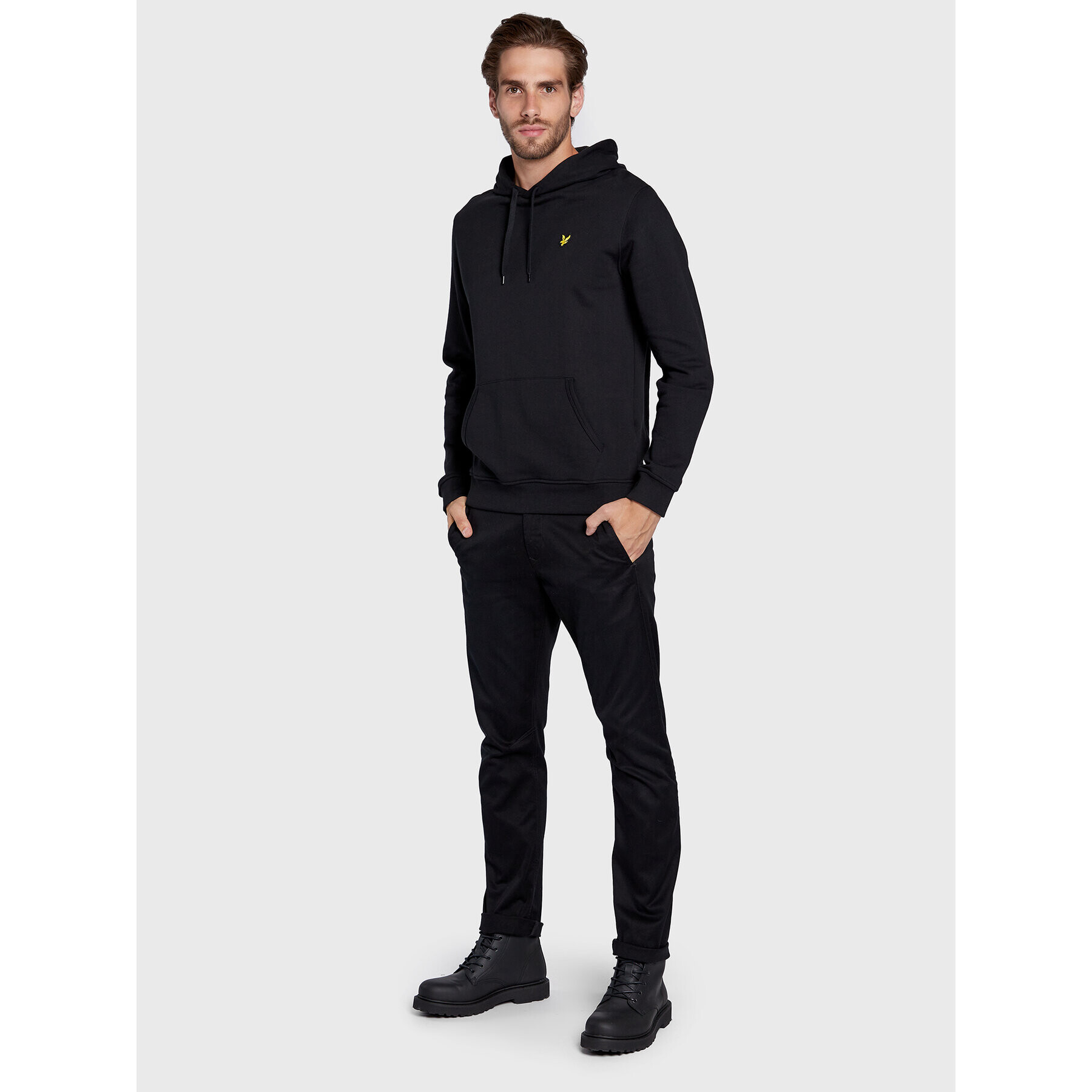 Lyle & Scott Суитшърт ML416VOG Черен Regular Fit - Pepit.bg