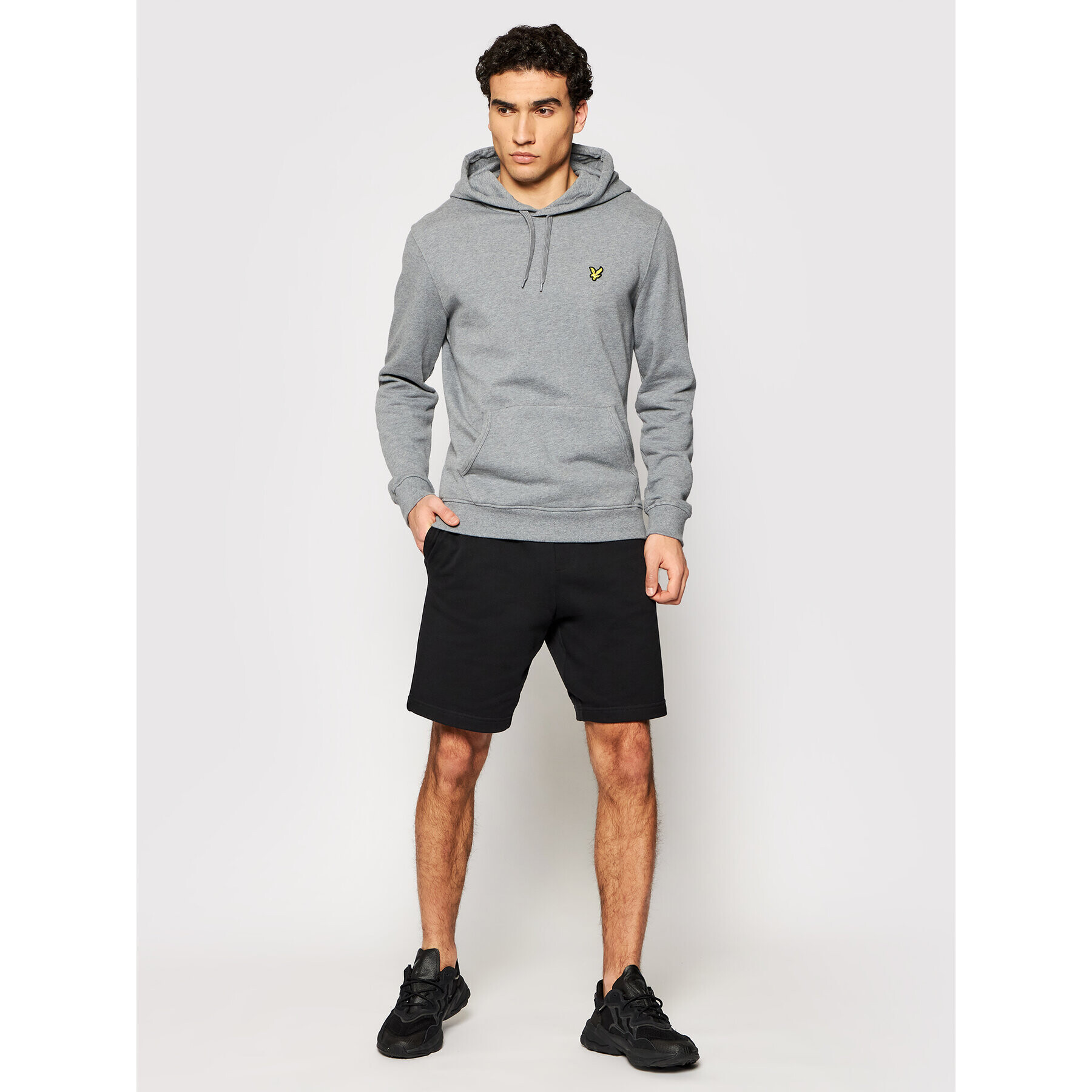 Lyle & Scott Суитшърт ML416VTR Сив Regular Fit - Pepit.bg