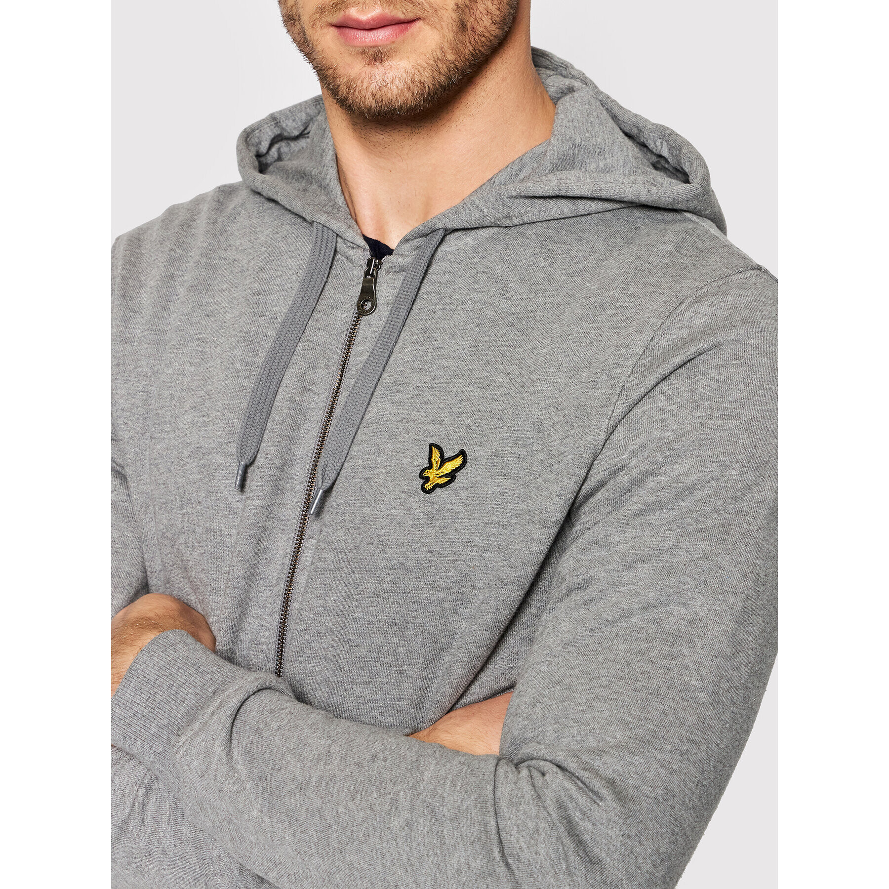 Lyle & Scott Суитшърт ML420VTR Сив Regular Fit - Pepit.bg