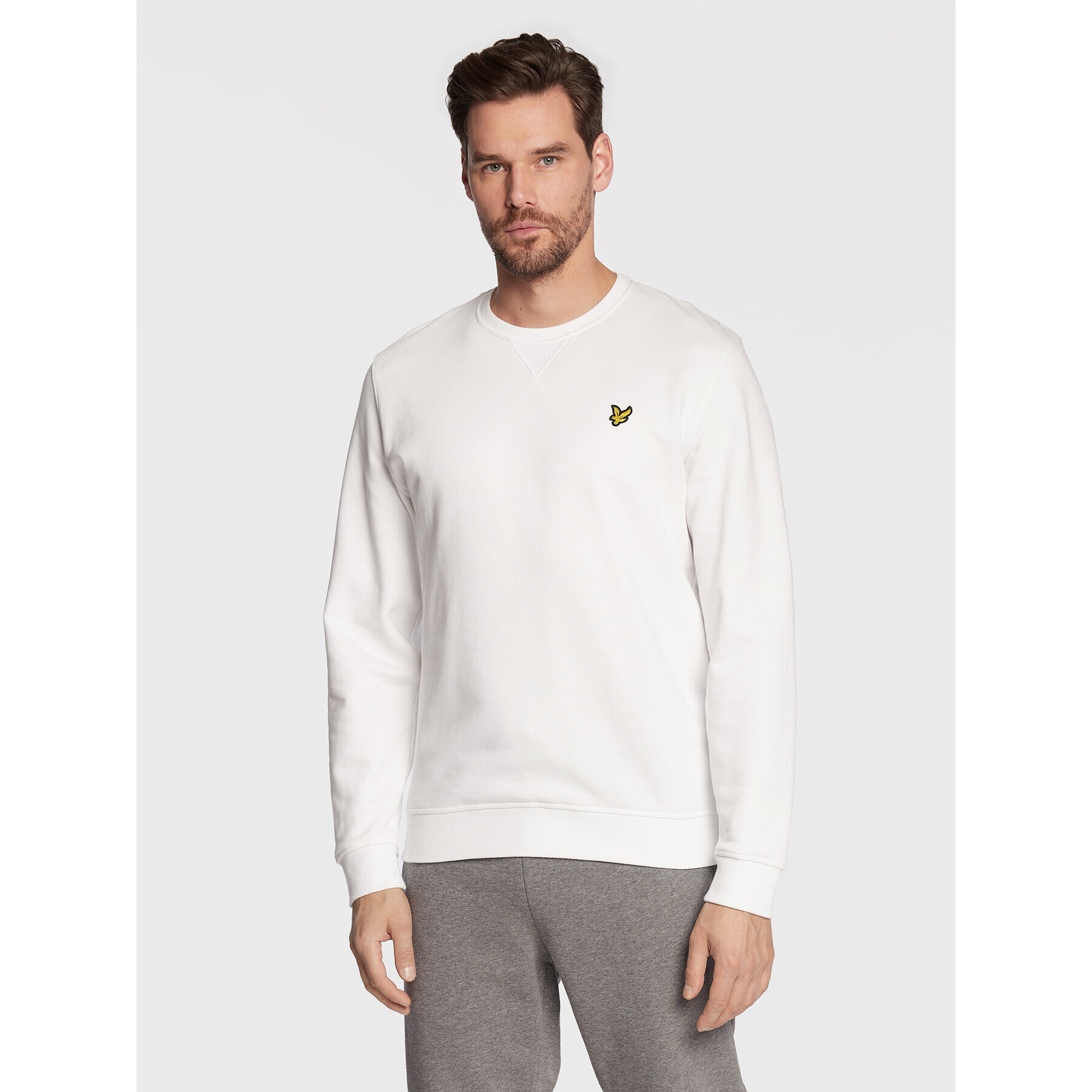 Lyle & Scott Суитшърт ML424VOG Бял Regular Fit - Pepit.bg