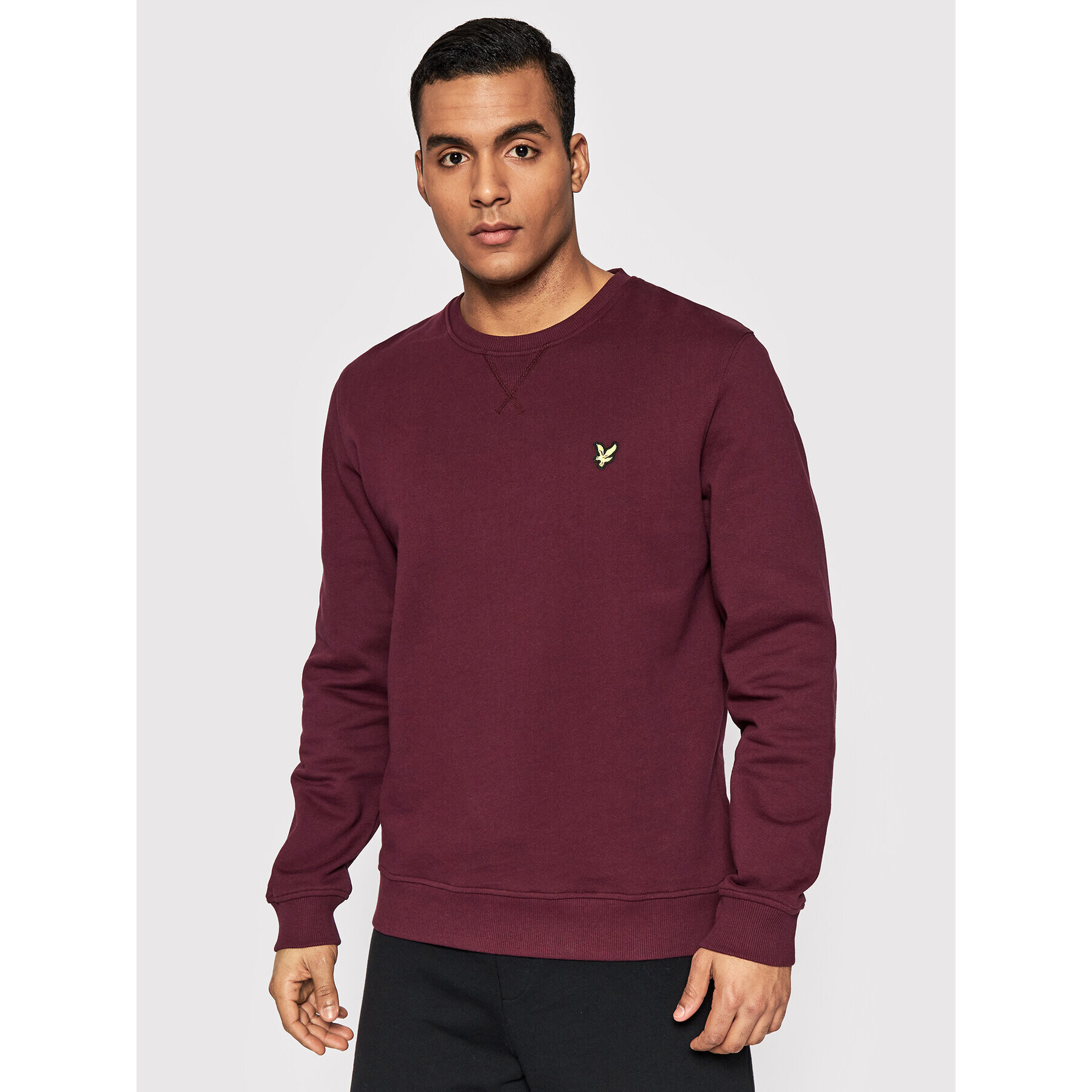 Lyle & Scott Суитшърт ML424VOG Бордо Regular Fit - Pepit.bg