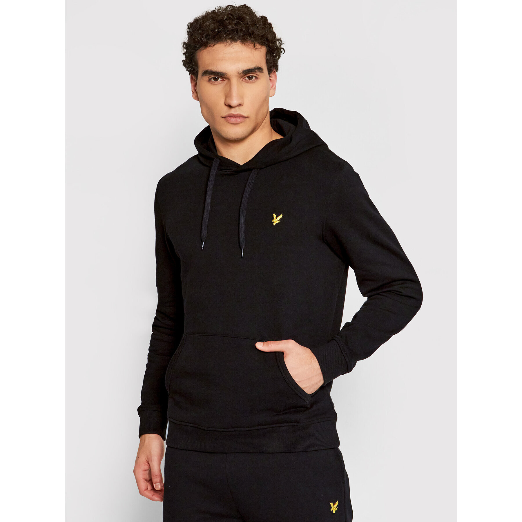 Lyle & Scott Суитшърт Pullover ML416VTR Черен Regular Fit - Pepit.bg