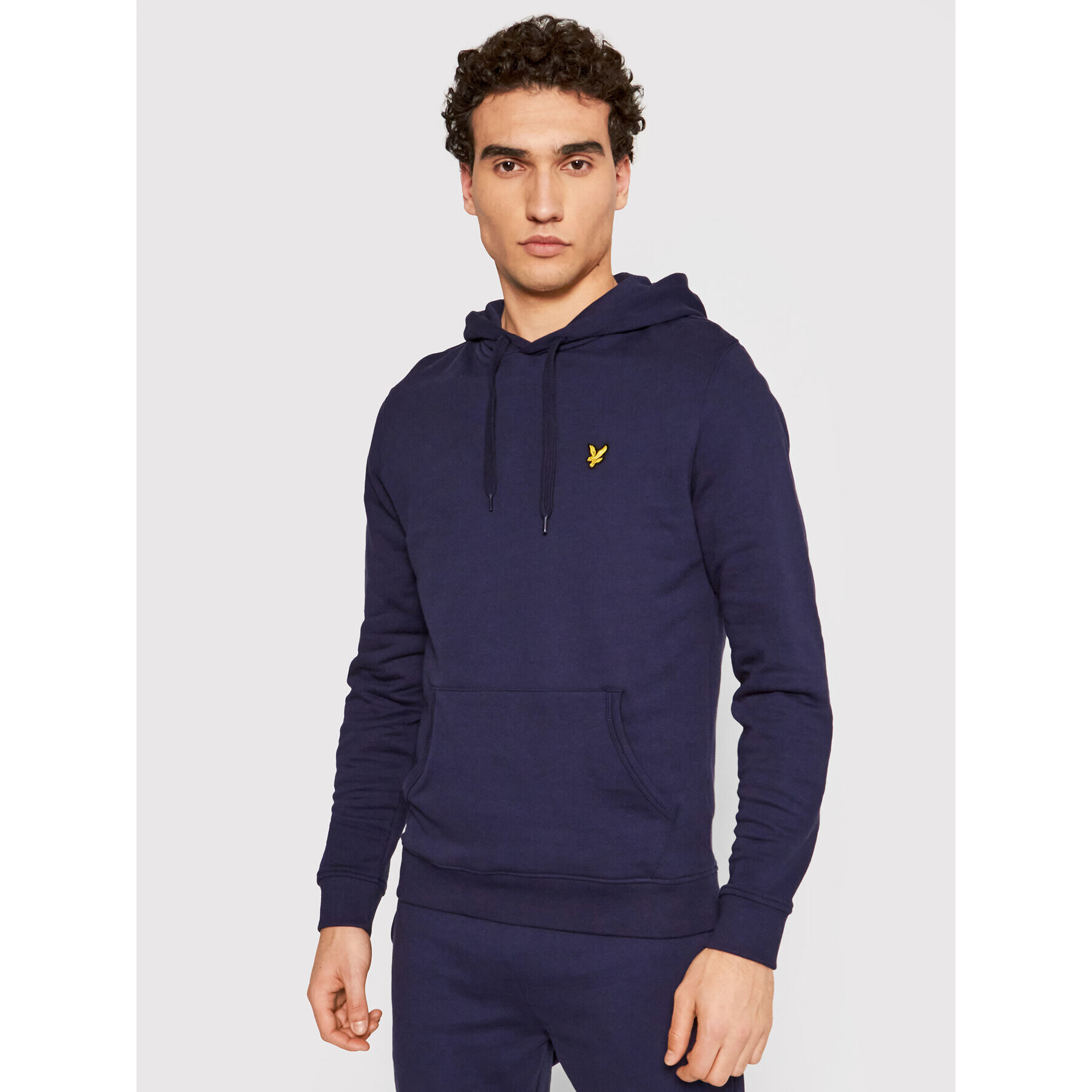 Lyle & Scott Суитшърт Pullover ML416VTR Тъмносин Regular Fit - Pepit.bg