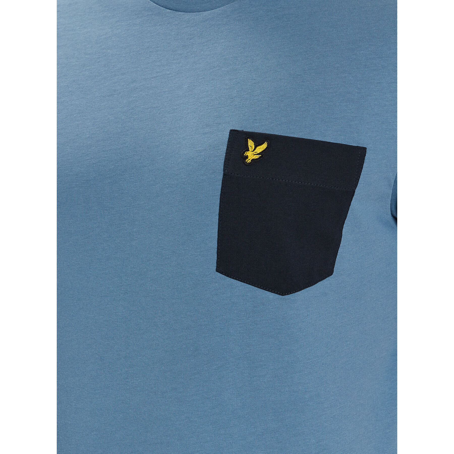 Lyle & Scott Тишърт Contrast Pocket T-Shirt TS831VOG Тъмносин Regular Fit - Pepit.bg