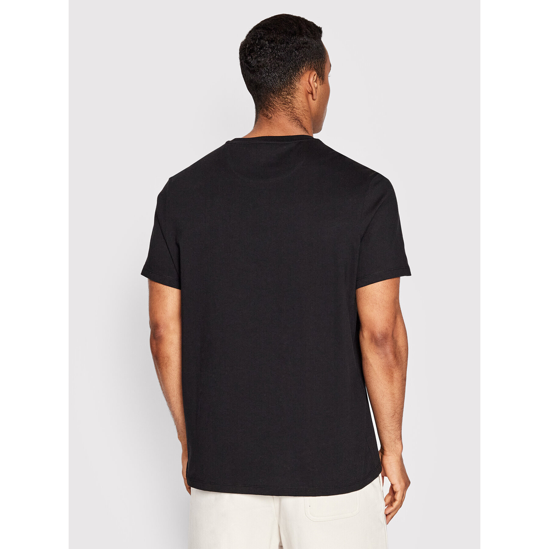Lyle & Scott Тишърт Contrast Pocket TS831VOG Черен Regular Fit - Pepit.bg