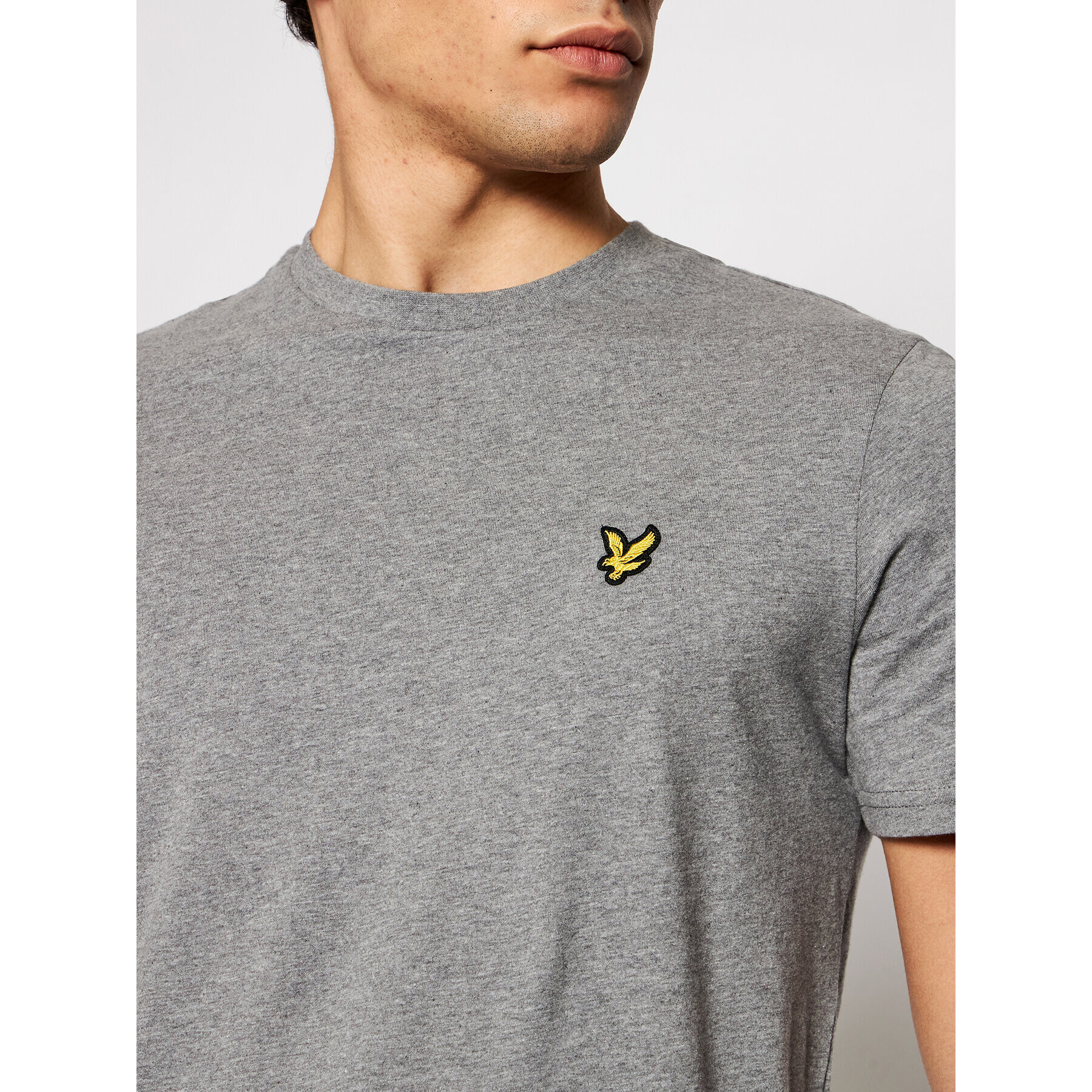 Lyle & Scott Тишърт Crew Neck TS400V Сив Regular Fit - Pepit.bg