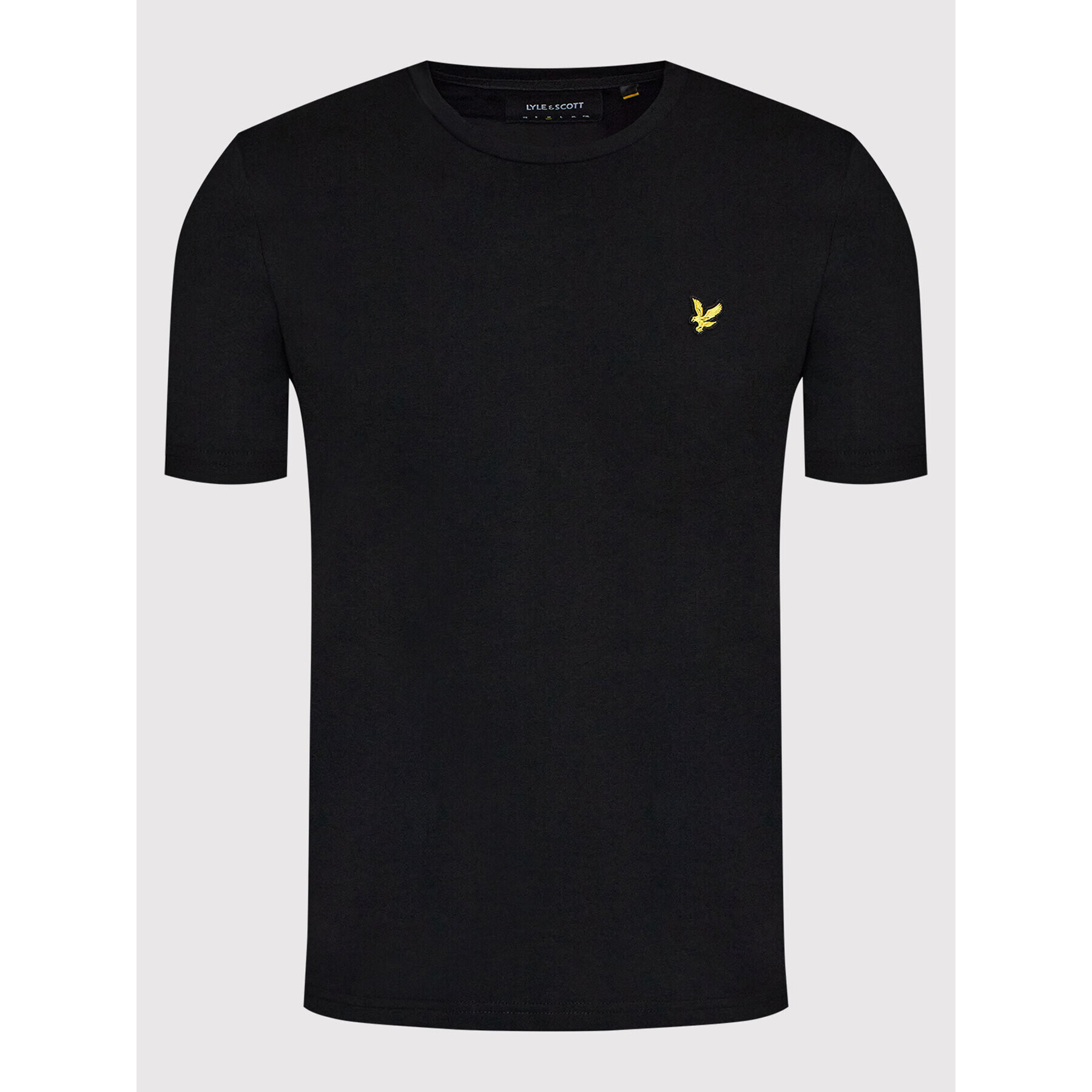 Lyle & Scott Тишърт Plain TS400VOG Черен Regular Fit - Pepit.bg