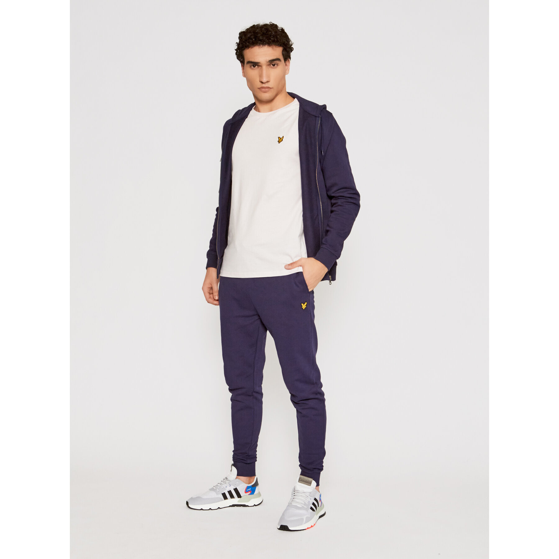 Lyle & Scott Тишърт Plain TS400VOG Розов Regular Fit - Pepit.bg