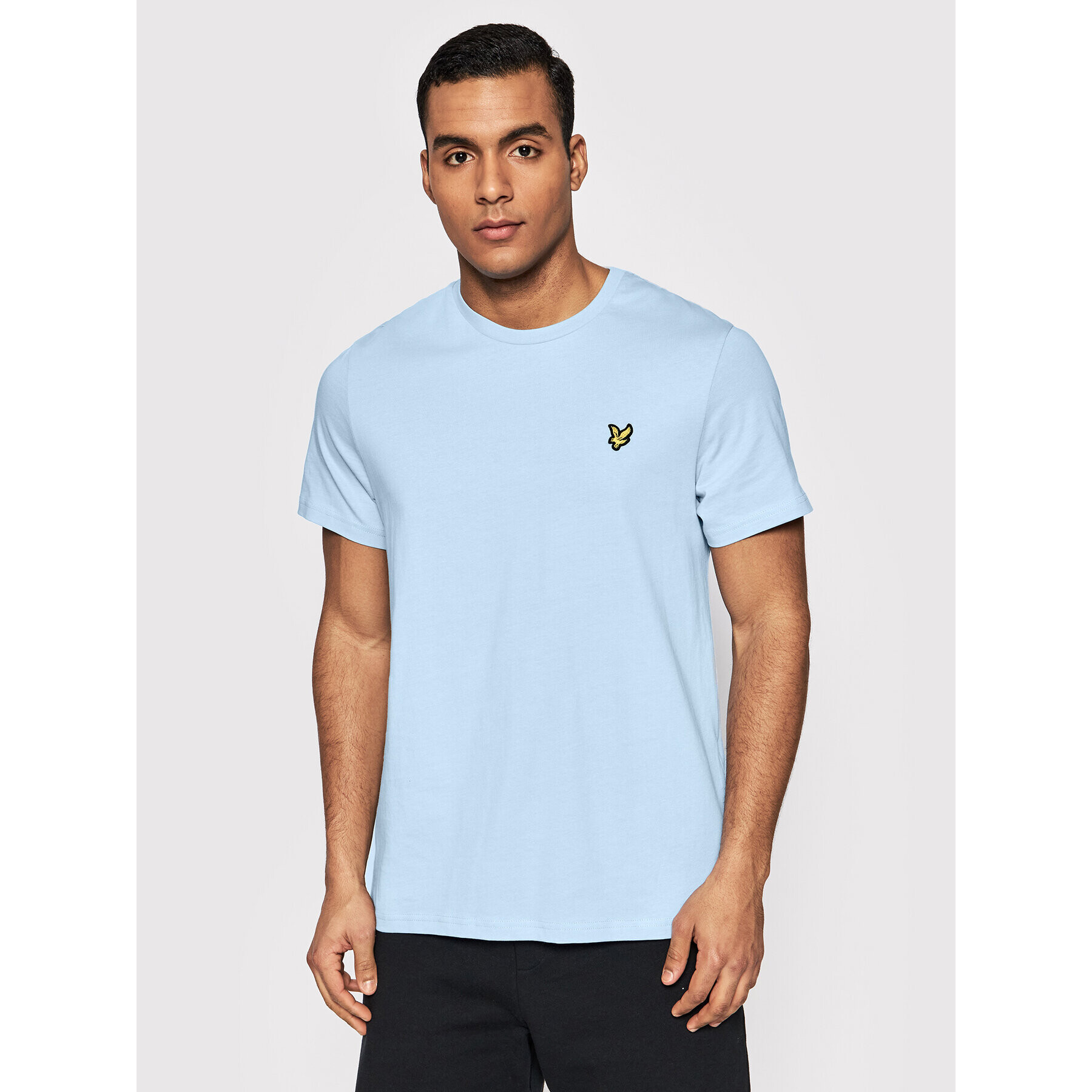 Lyle & Scott Тишърт Plain TS400VOG Син Regular Fit - Pepit.bg