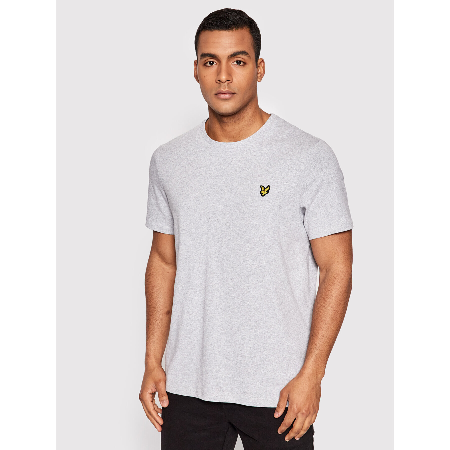 Lyle & Scott Тишърт Plain TS400VOG Сив Regular Fit - Pepit.bg