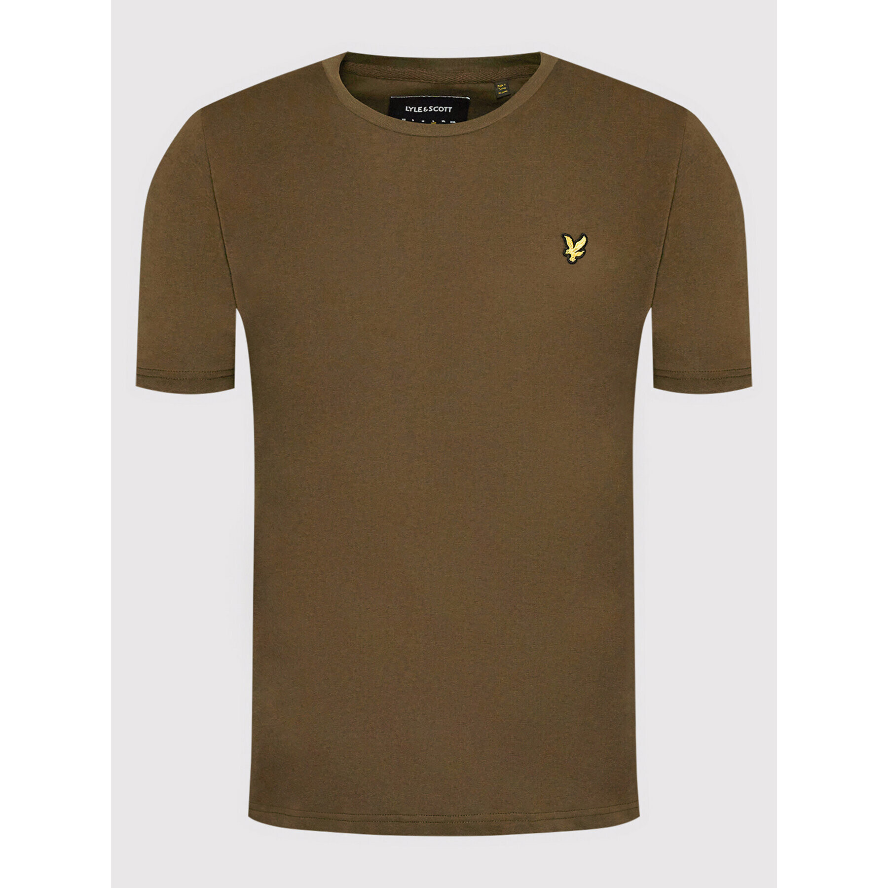 Lyle & Scott Тишърт Plain TS400VOG Зелен Regular Fit - Pepit.bg