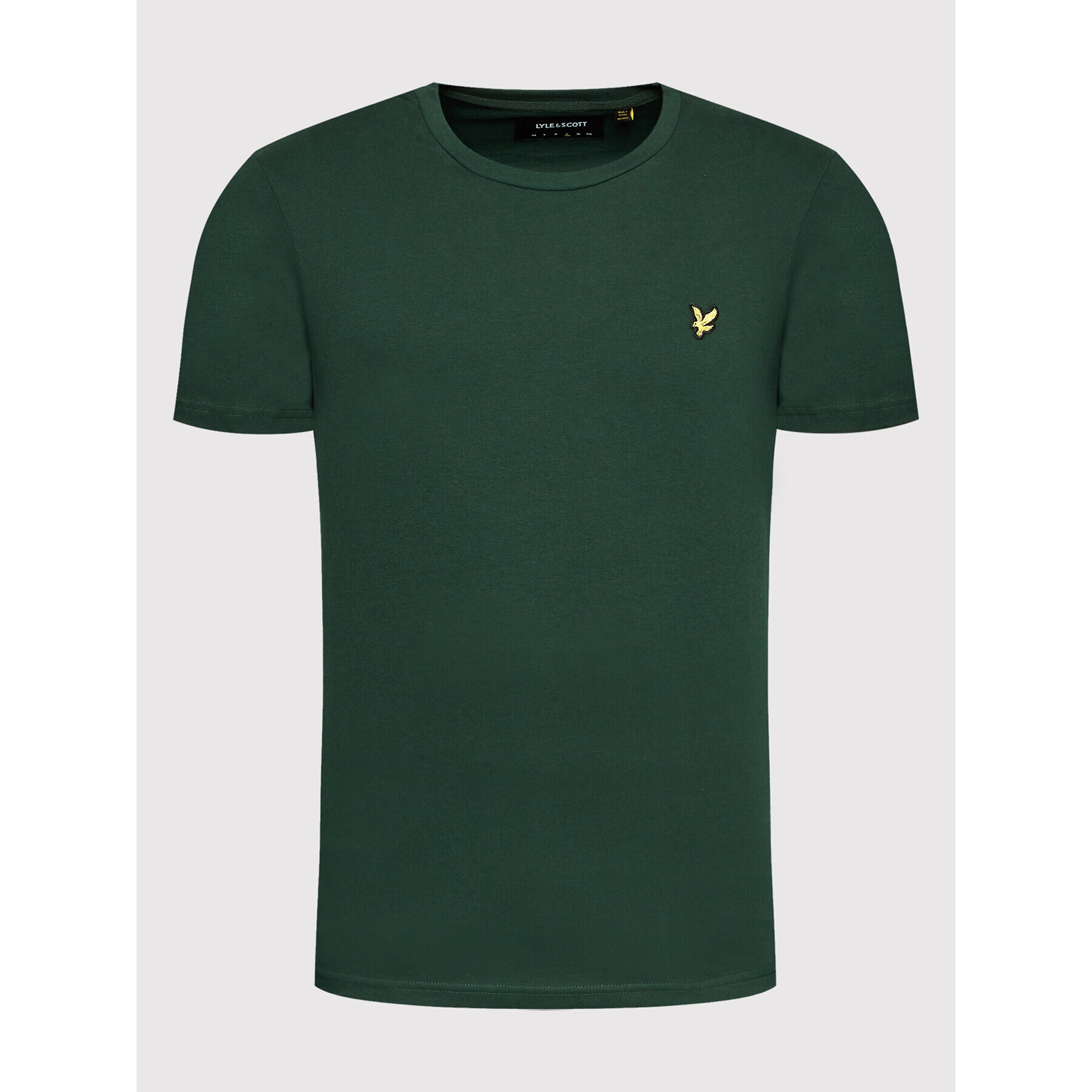 Lyle & Scott Тишърт Plain TS400VOG Зелен Regular Fit - Pepit.bg