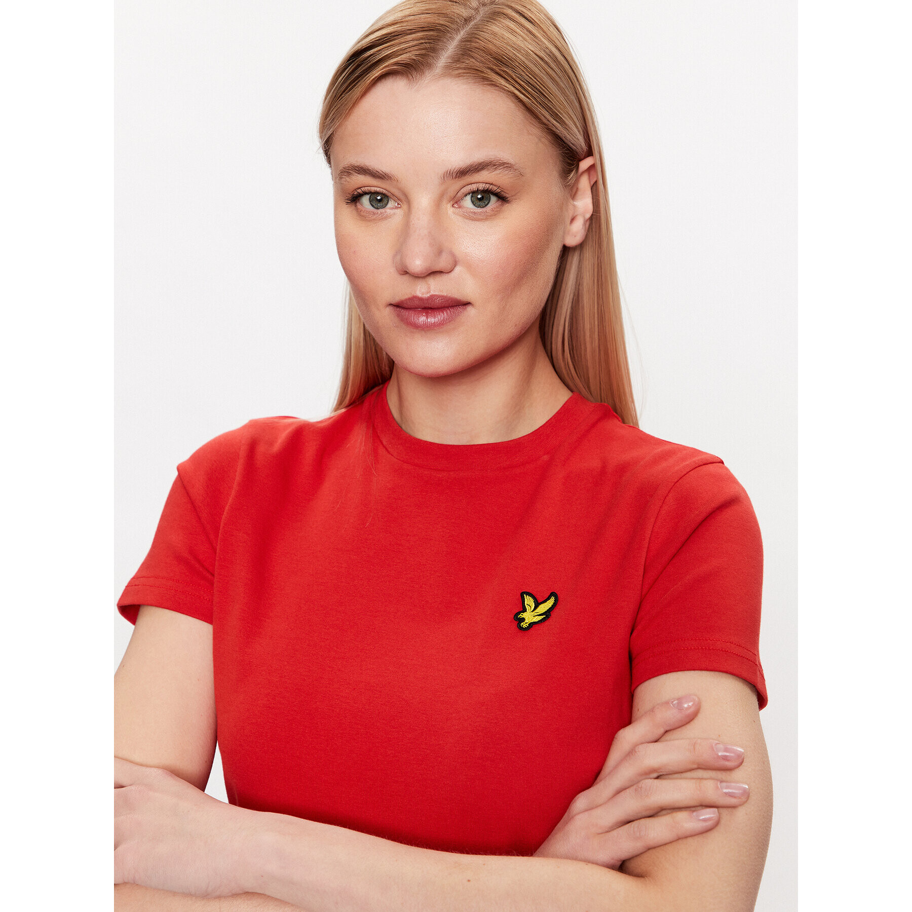 Lyle & Scott Тишърт Regular Fit T-shirt TSW1700V Червен Regular Fit - Pepit.bg